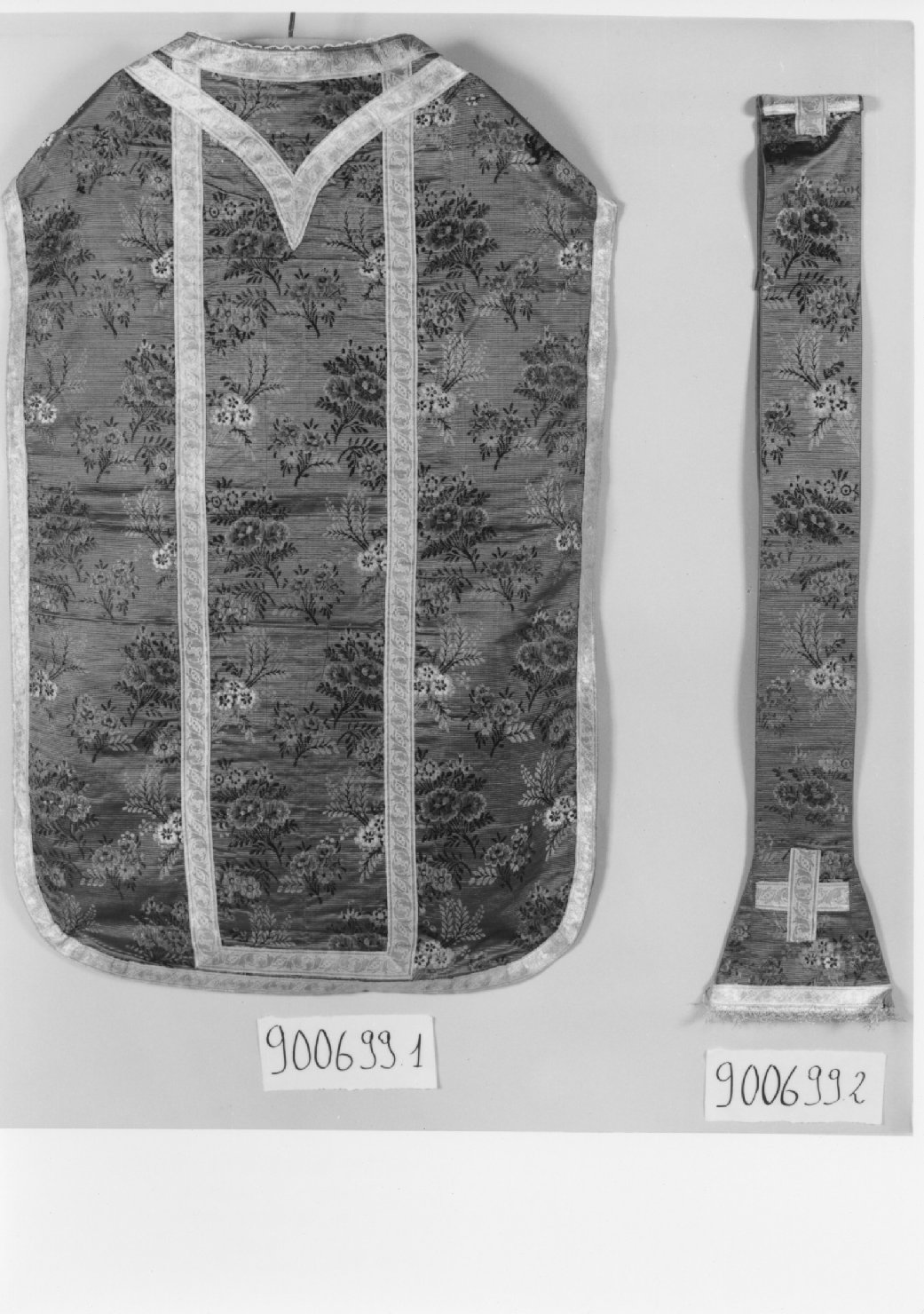 paramento liturgico - ambito veneto (sec. XIX)