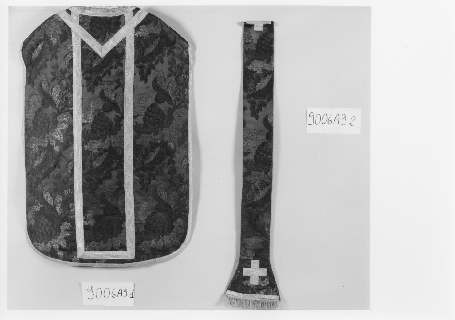 stola - ambito veneto (primo quarto sec. XVIII)