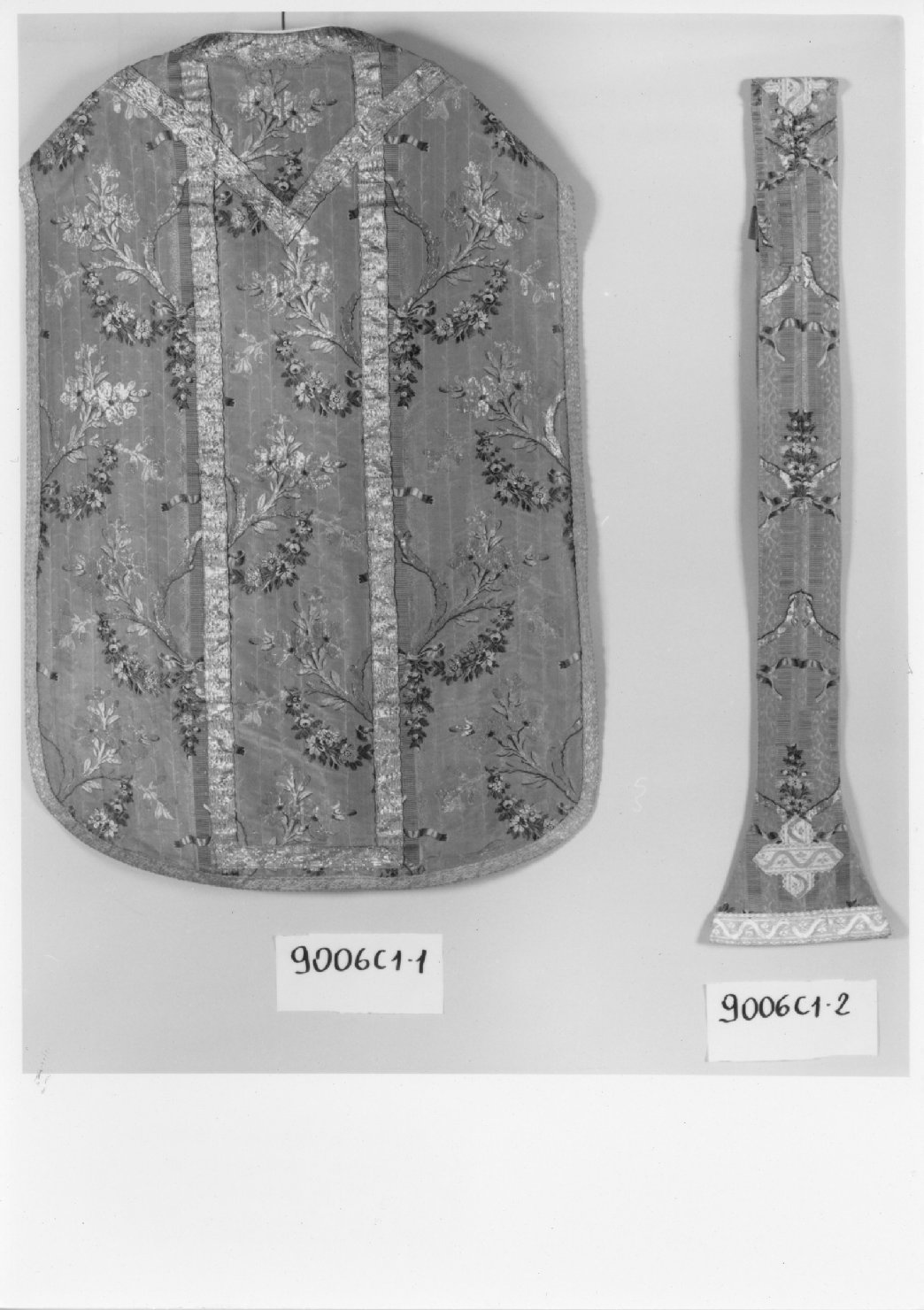 stola - ambito veneto (prima metà sec. XVIII)