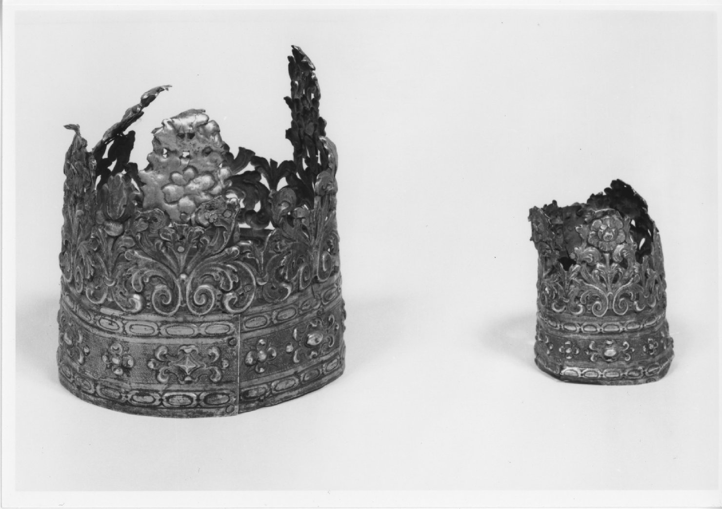 corona da statua - ambito veneto (sec. XIX)