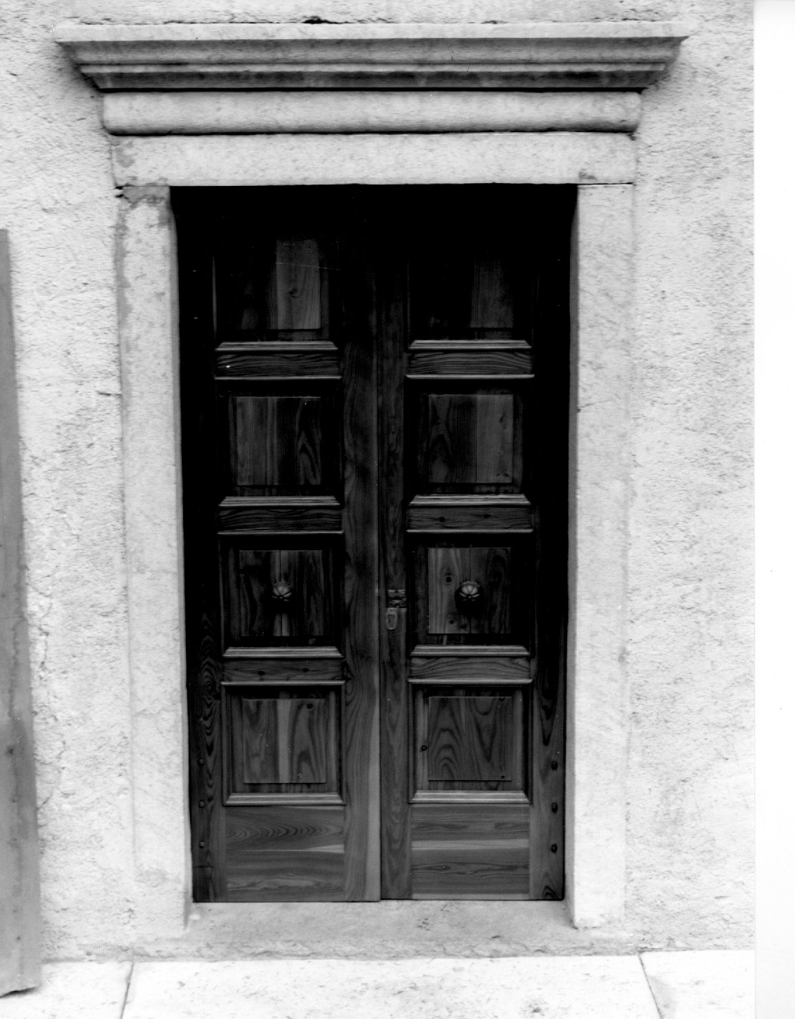 Cornice architettonica (dipinto, frammento) - ambito veneto (sec. XVI)