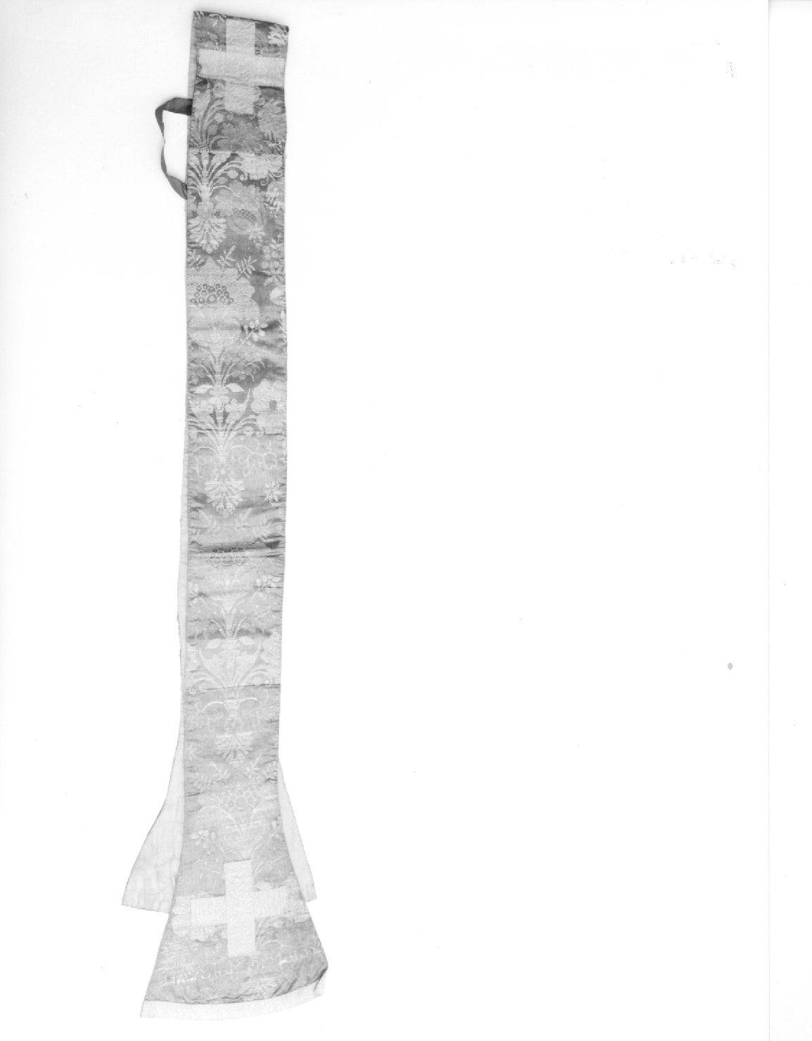 stola, elemento d'insieme - ambito veneto (fine/inizio secc. XVIII/ XIX)
