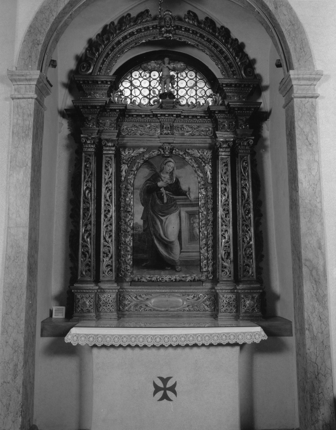 altare, insieme - ambito veneto (sec. XVI)