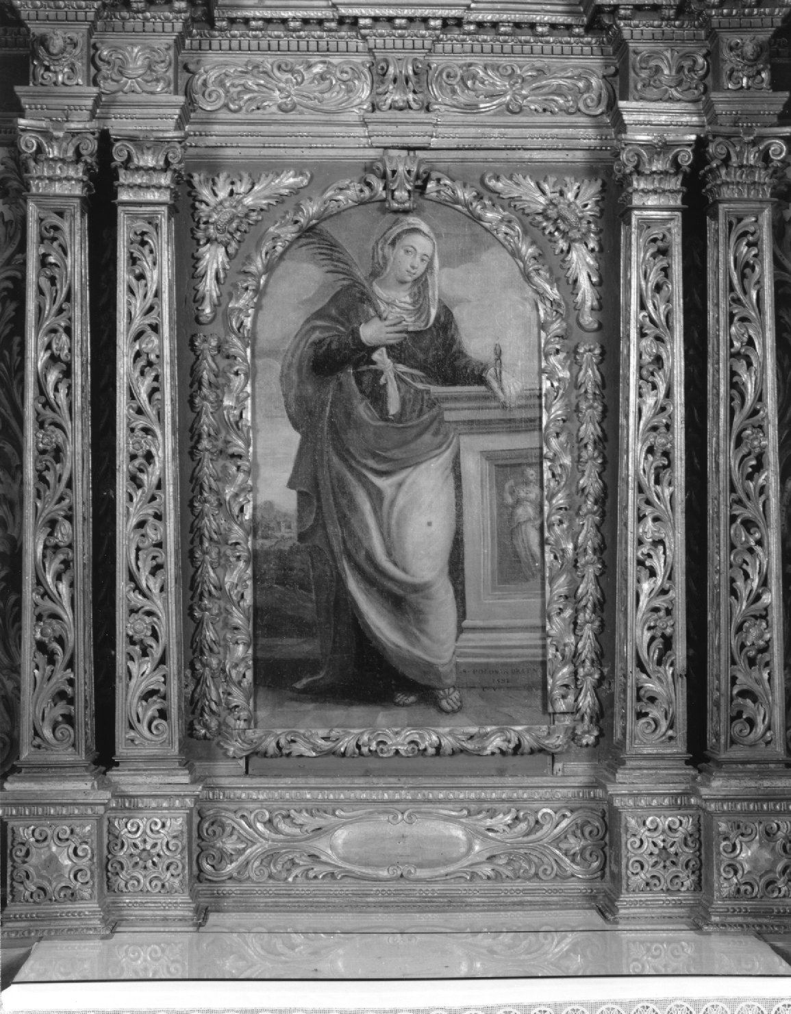 Sant'Agata (pala d'altare) di Vecellio Cesare (sec. XVI)