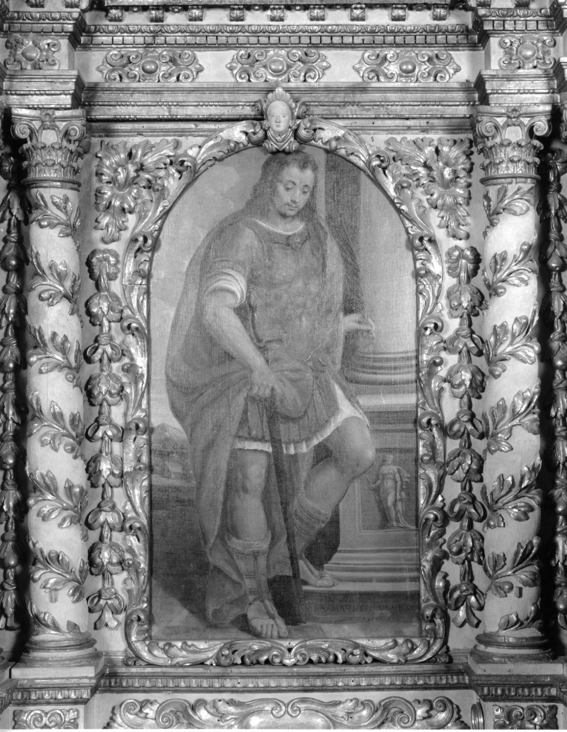 San Maurizio (pala d'altare) di Vecellio Cesare (sec. XVI)