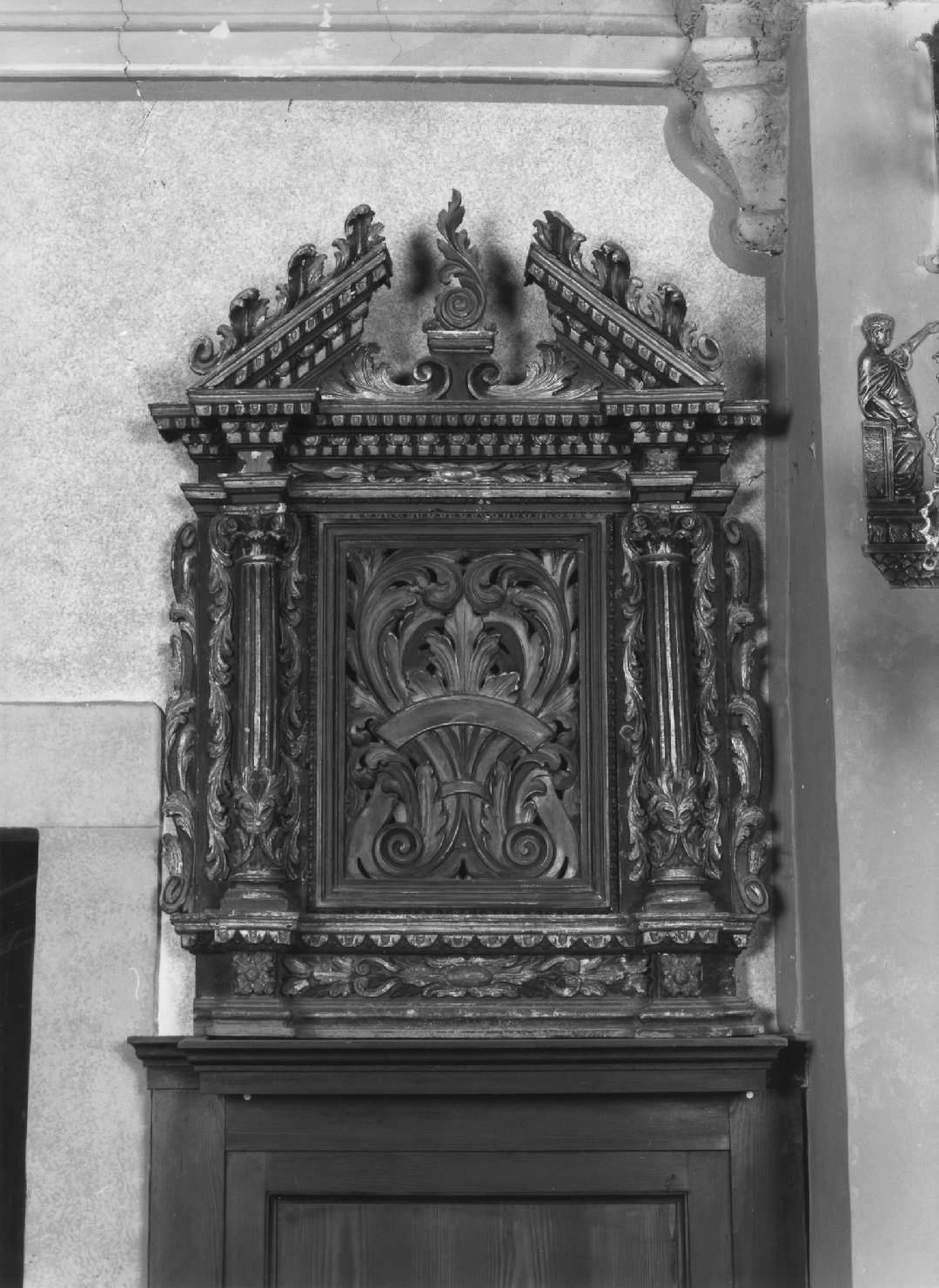 tabernacolo murale - ambito veneto (fine/inizio secc. XVI/ XVII)