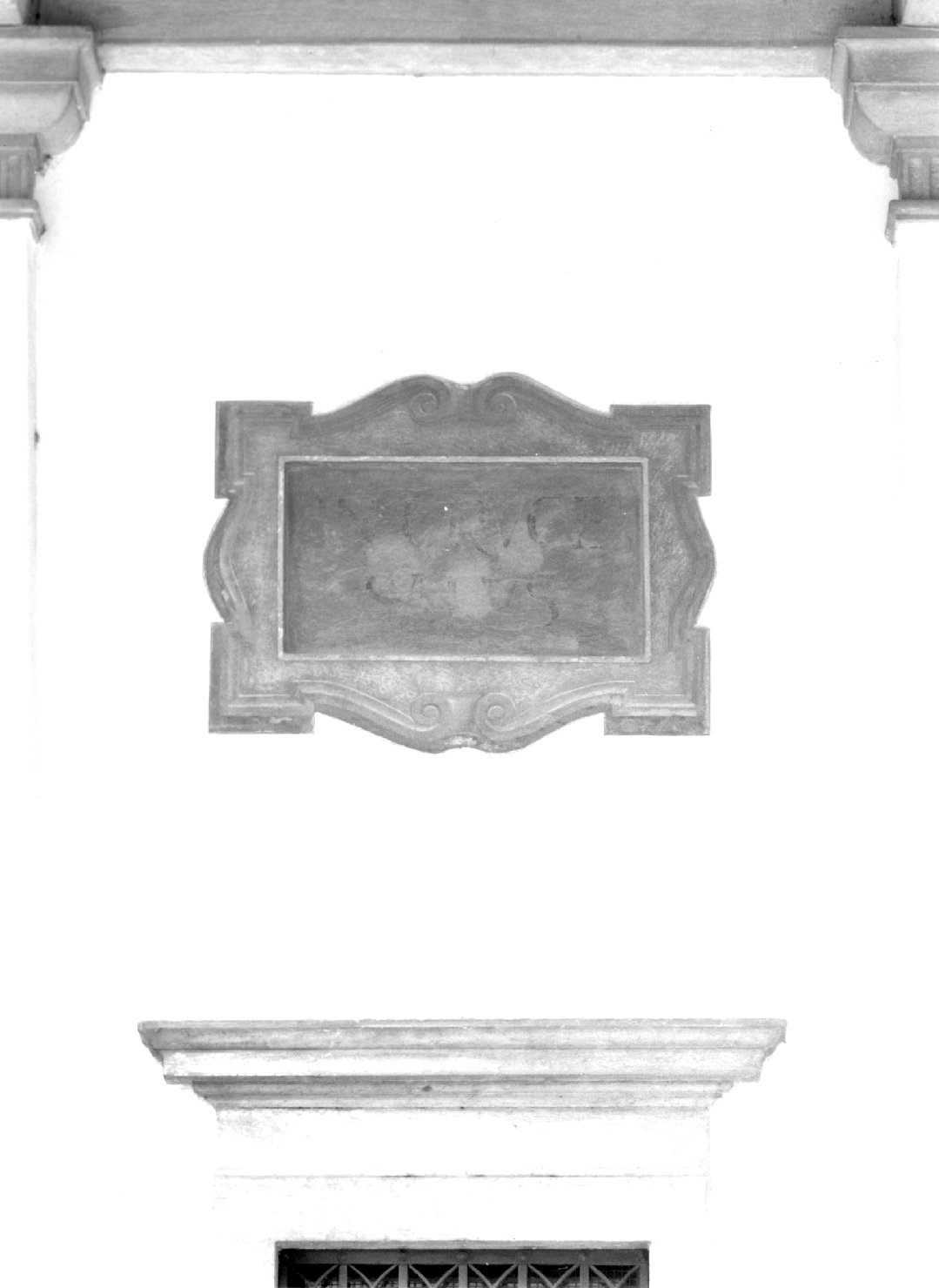 iscrizione (dipinto) - ambito veneto (sec. XIX)