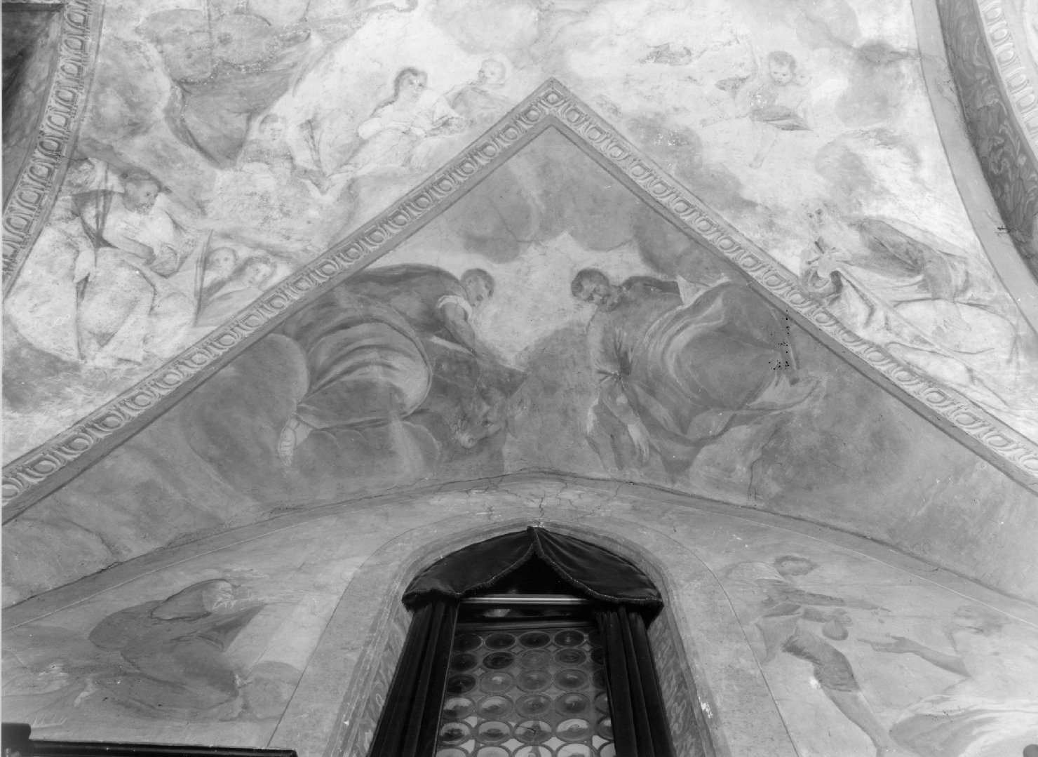 San Marco e San Luca (dipinto, elemento d'insieme) - ambito veneto (sec. XVII)