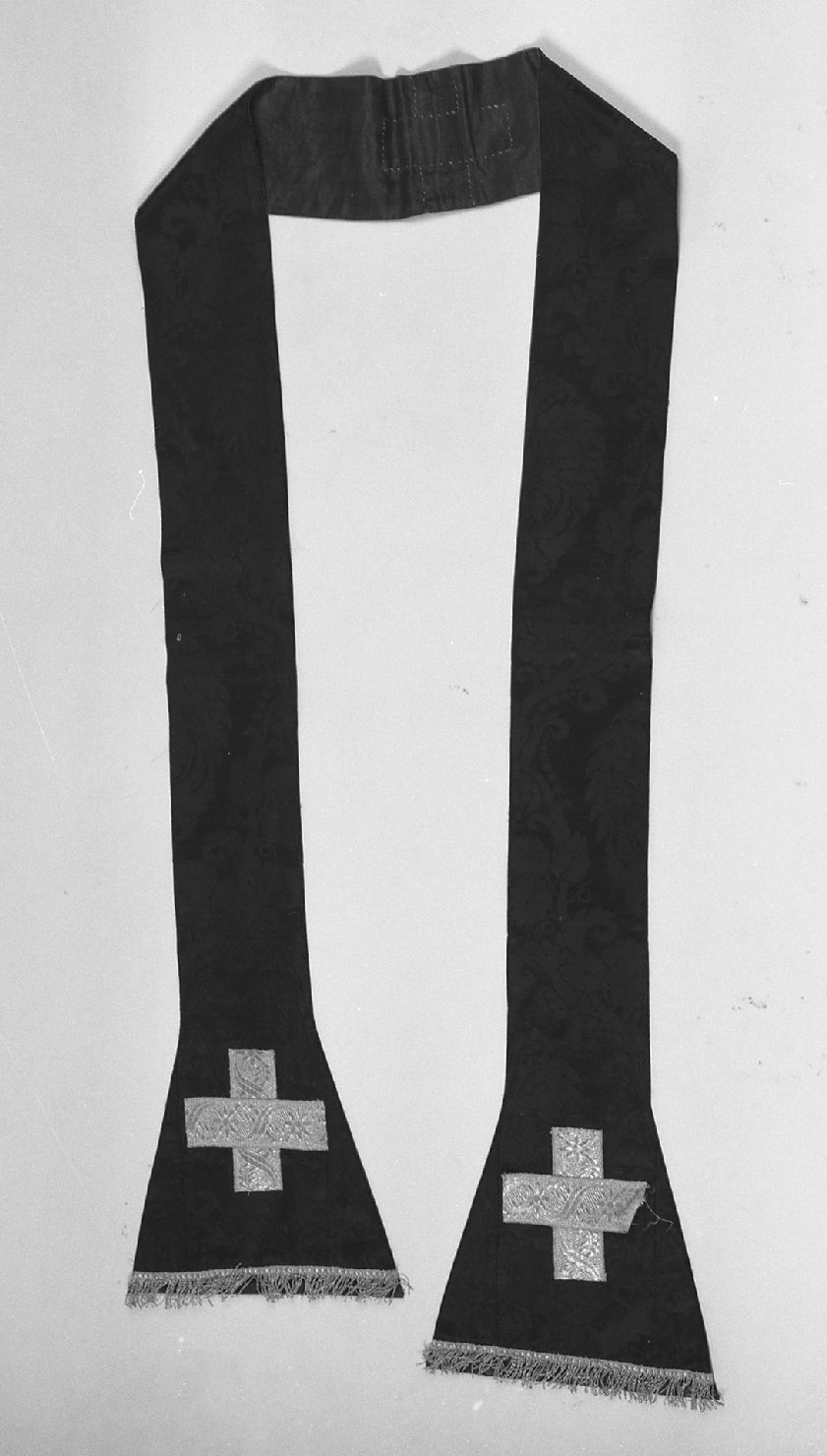stola, elemento d'insieme - ambito veneto (sec. XIX)