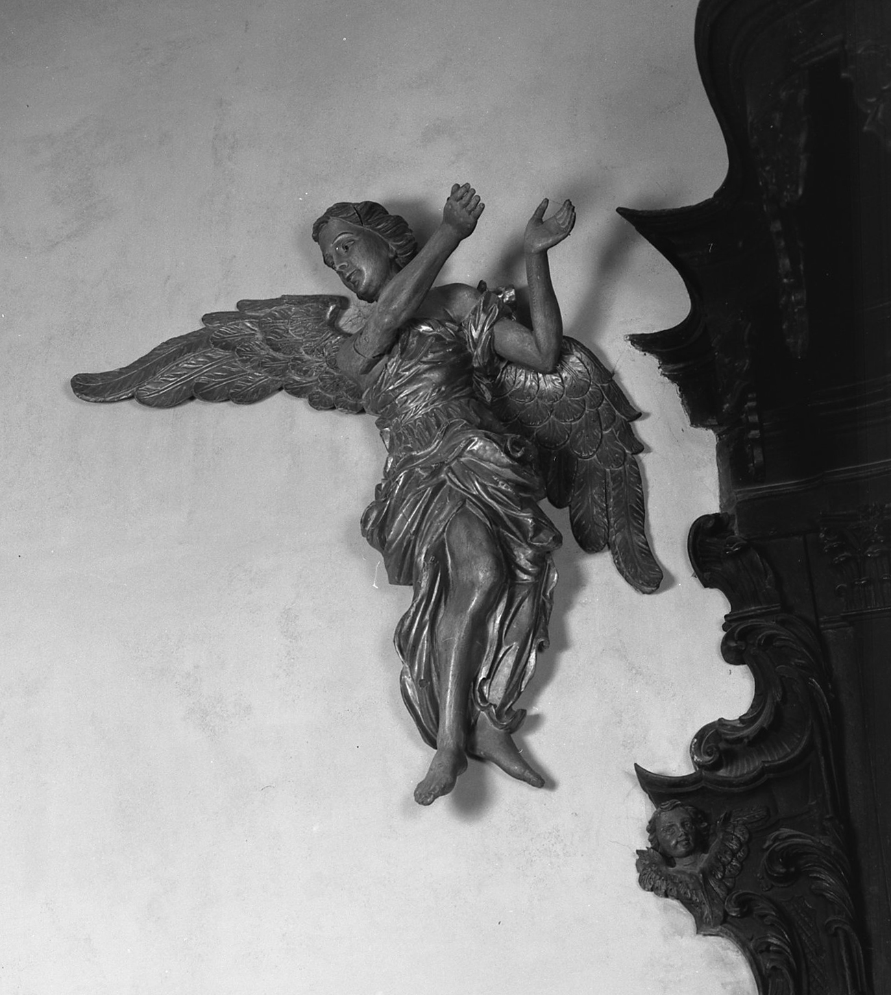 angelo (statua) - ambito veneto (sec. XVIII)