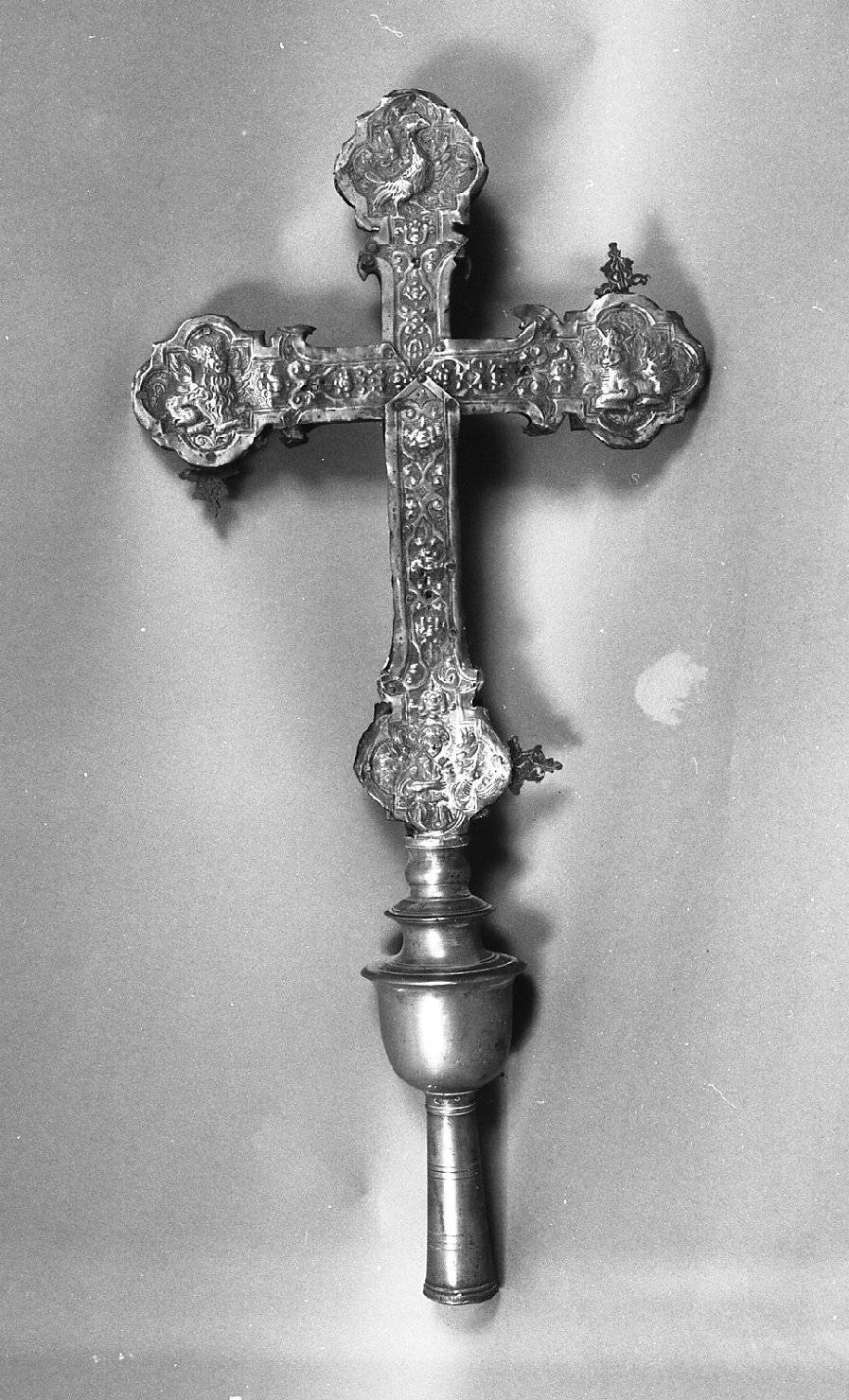 croce processionale - ambito veneto (sec. XVI)