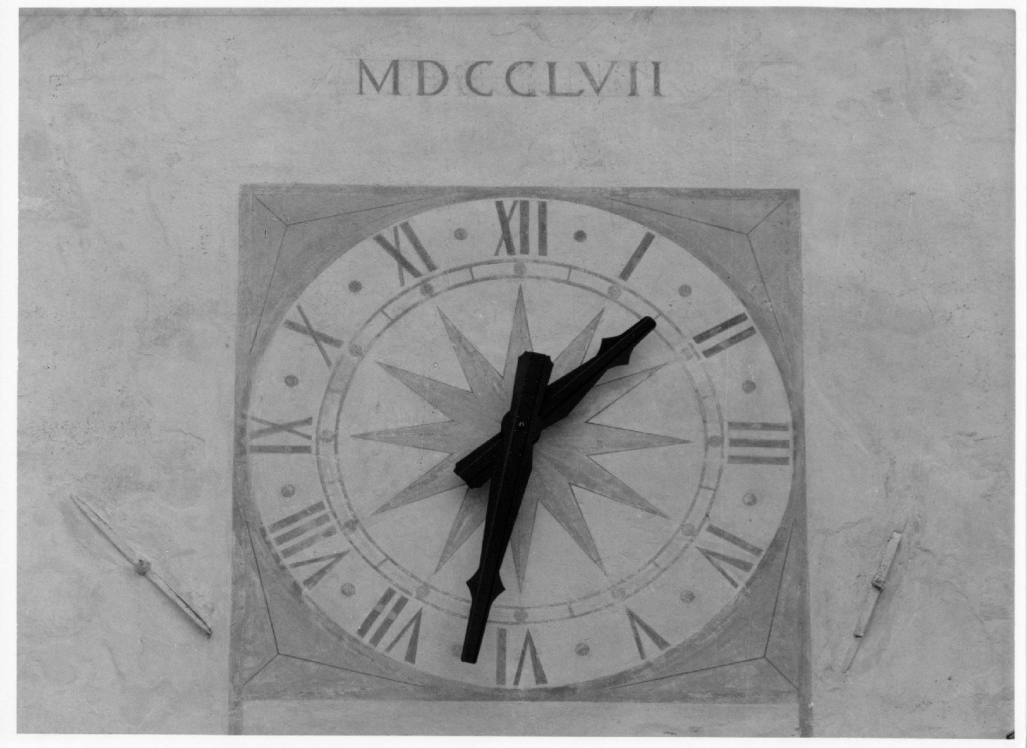 Orologio (dipinto) - manifattura veneta (sec. XVIII)