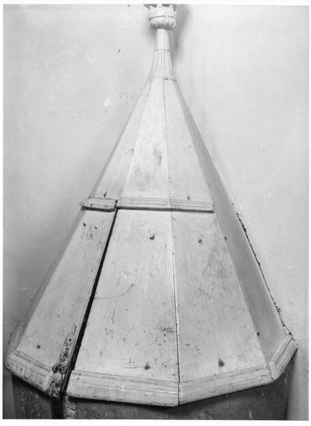 coperchio del fonte battesimale - ambito veneto (sec. XVI)