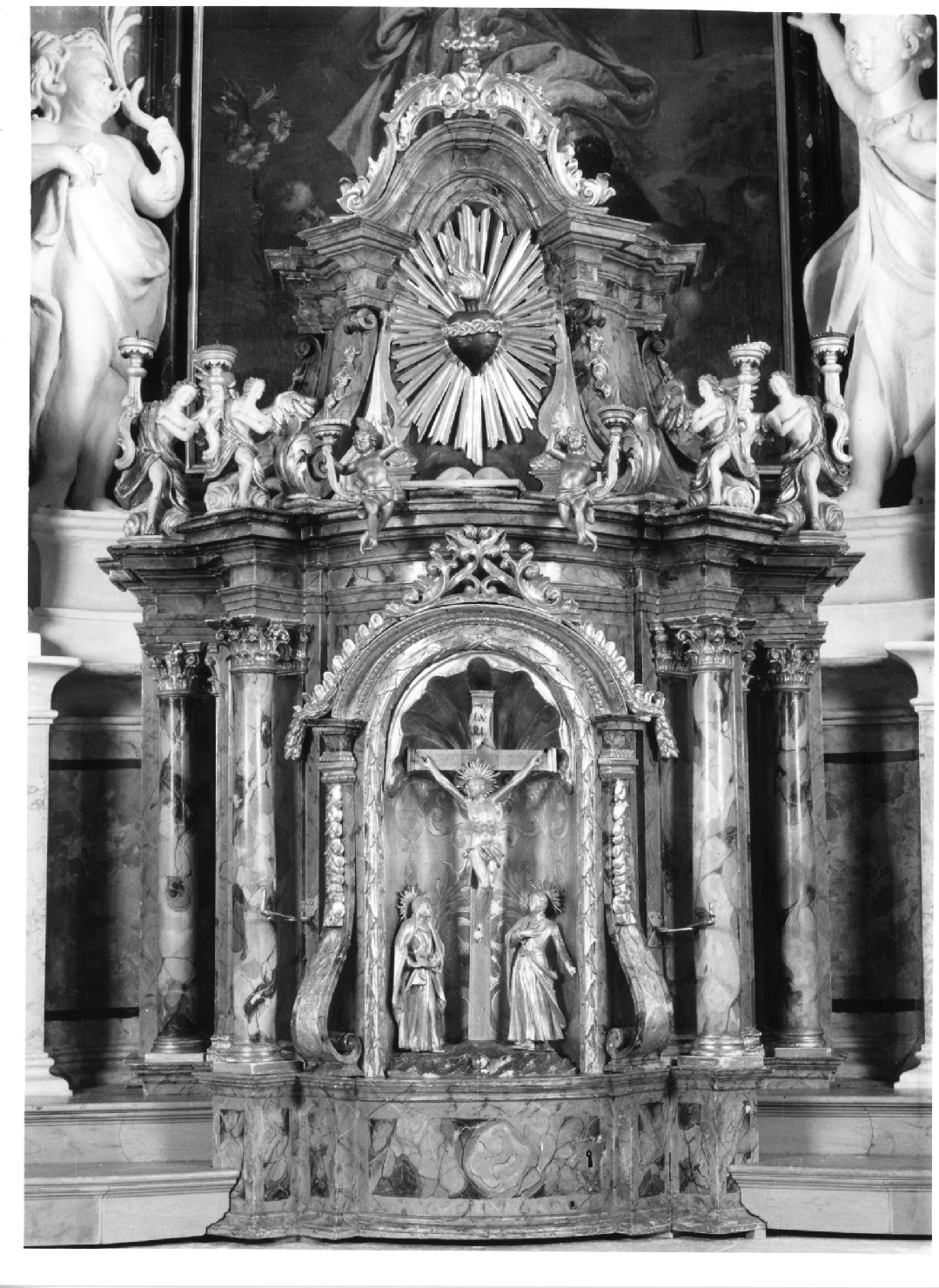 tabernacolo - ambito veneto (prima metà sec. XVIII)