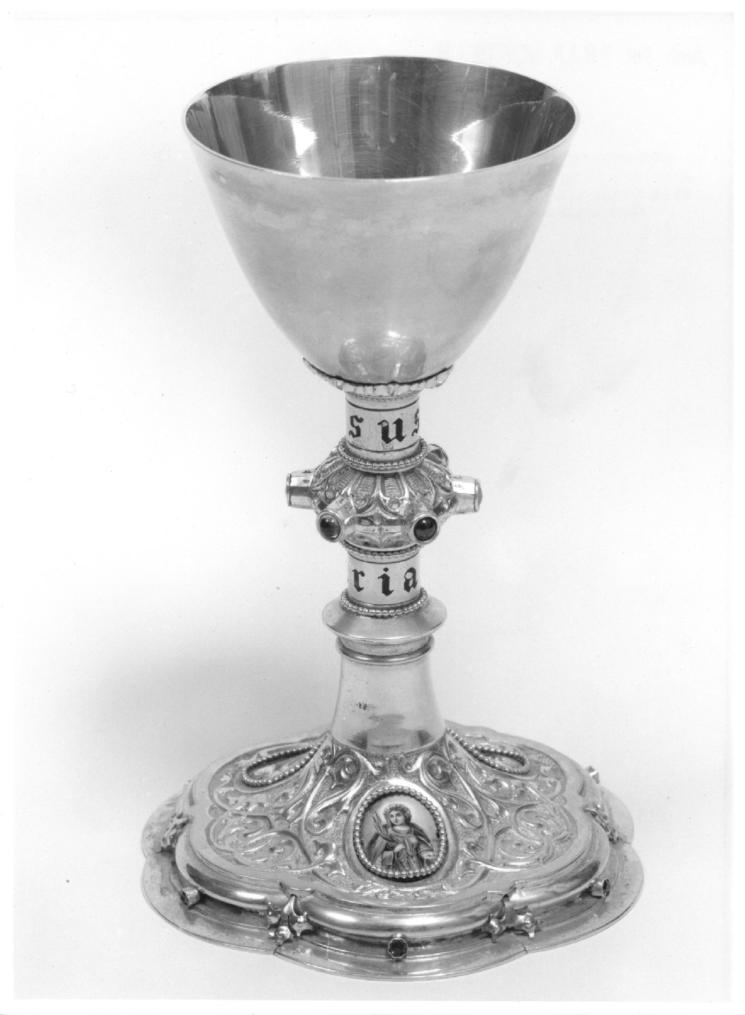 calice - ambito veneto (fine/inizio secc. XIX/ XX)