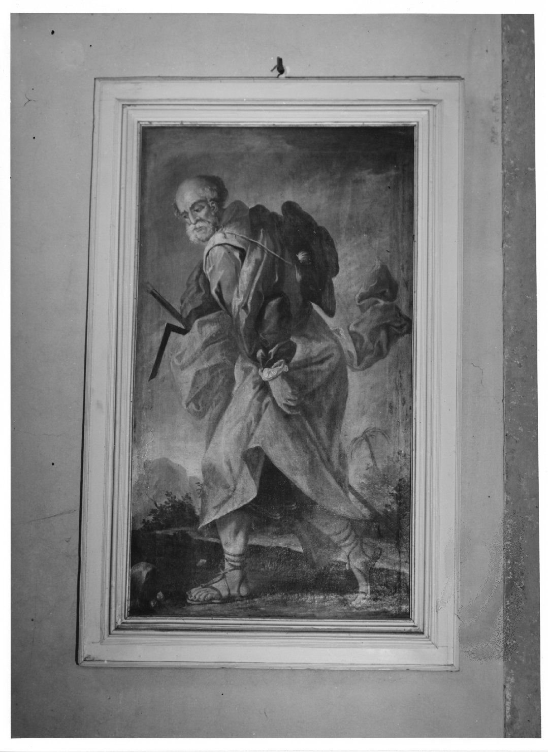 San Tommaso apostolo (dipinto) di Gabrieli Antonio (metà sec. XVIII)