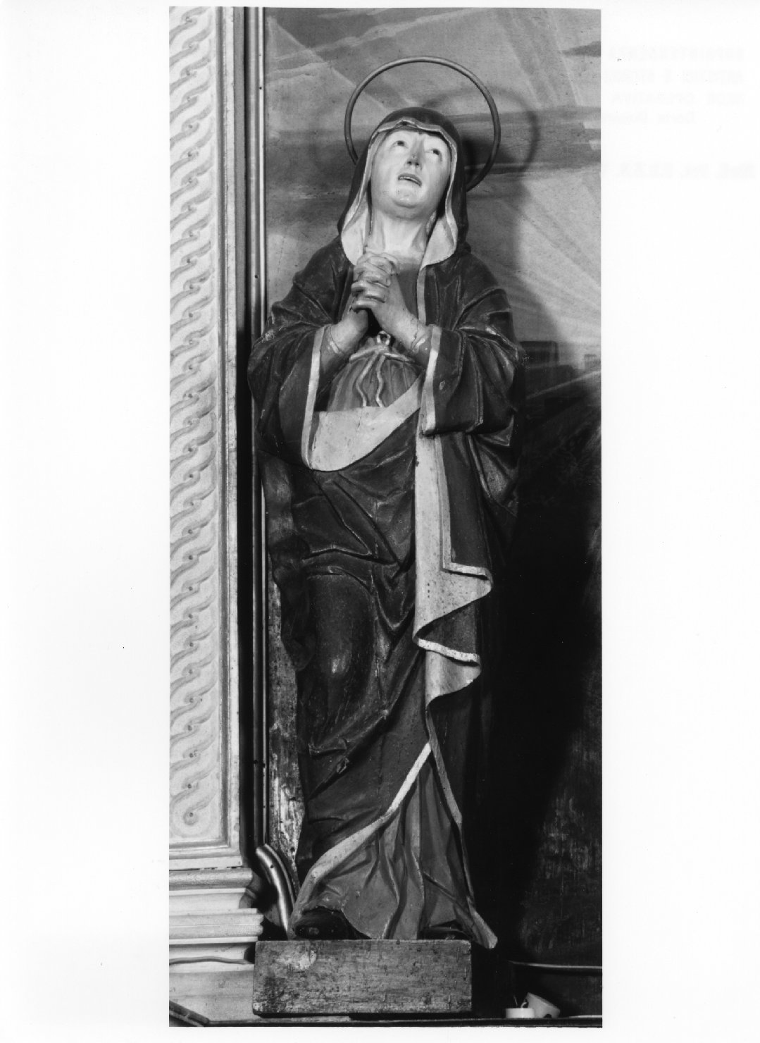 Madonna addolorata (statua) - ambito Italia nord-orientale (fine/inizio secc. XVI/ XVII)