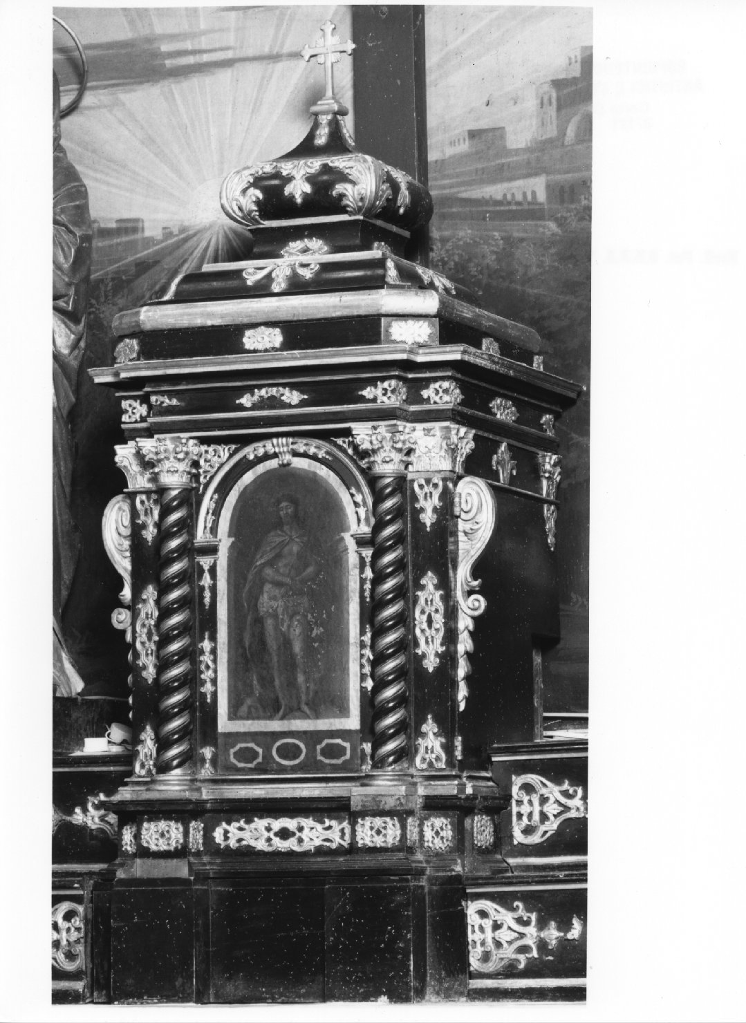 tabernacolo - a tempietto - ambito veneto (sec. XVIII)