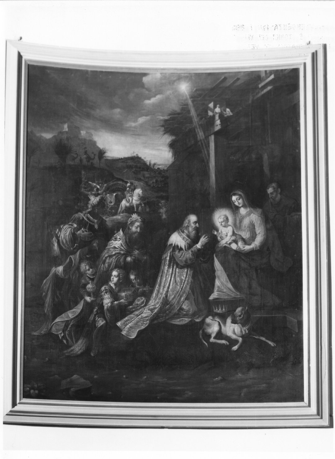 adorazione dei Re Magi (dipinto) di Heintz Joseph il Giovane (sec. XVII)