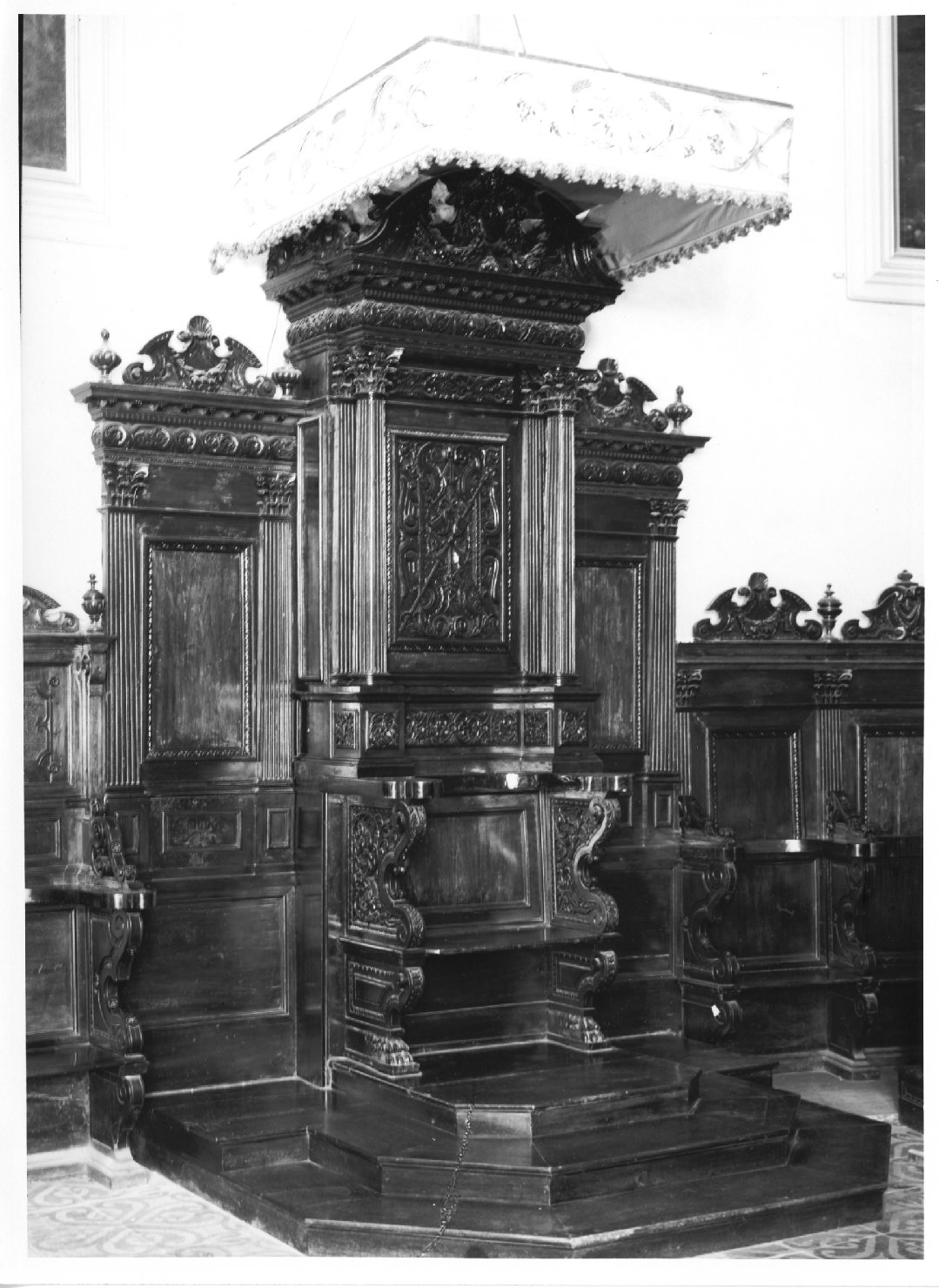 seggio - bottega bellunese (sec. XVII)