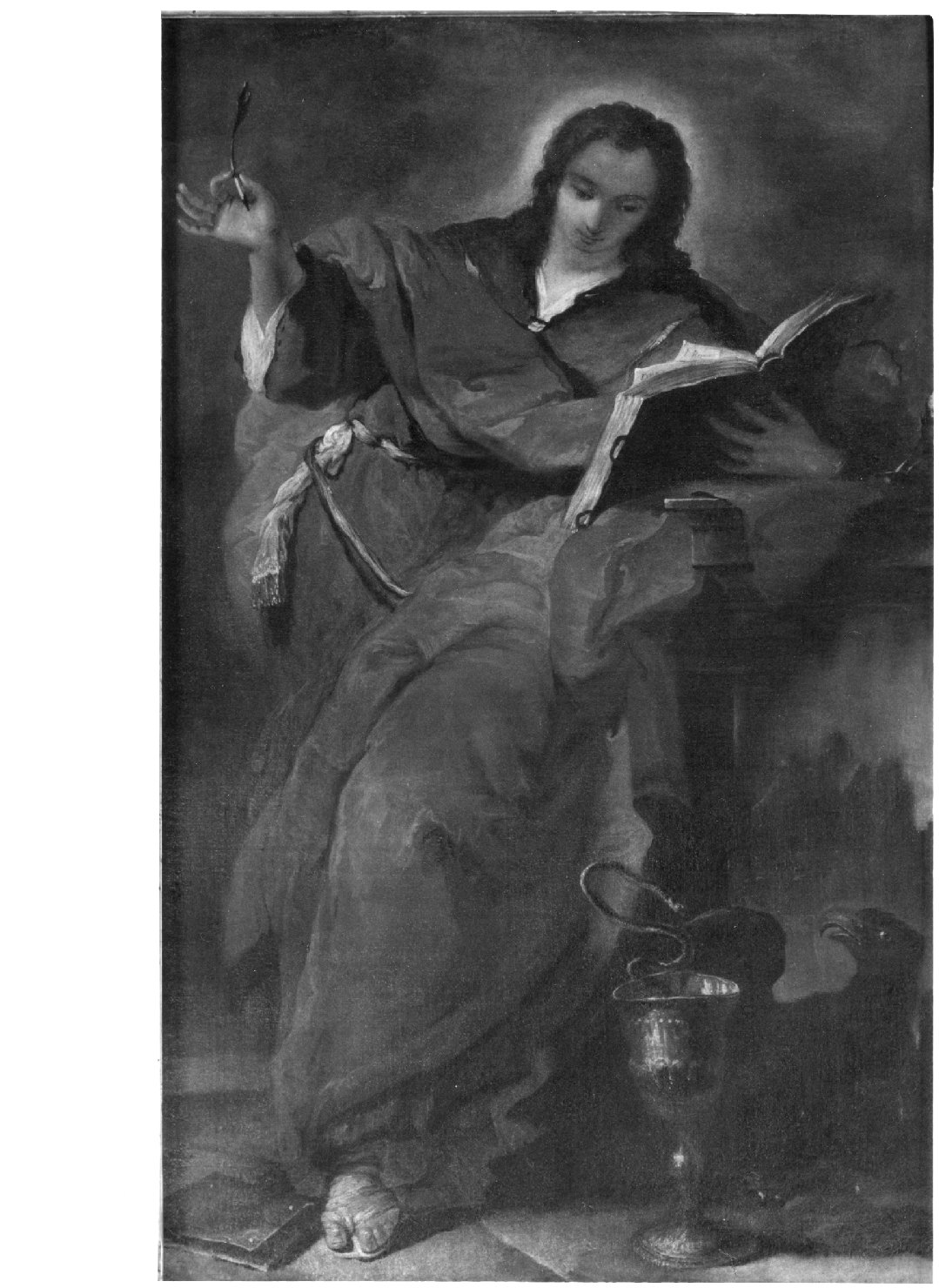 San Giovanni Evangelista (dipinto) di Grappinelli Flaminio (secondo quarto sec. XVIII)