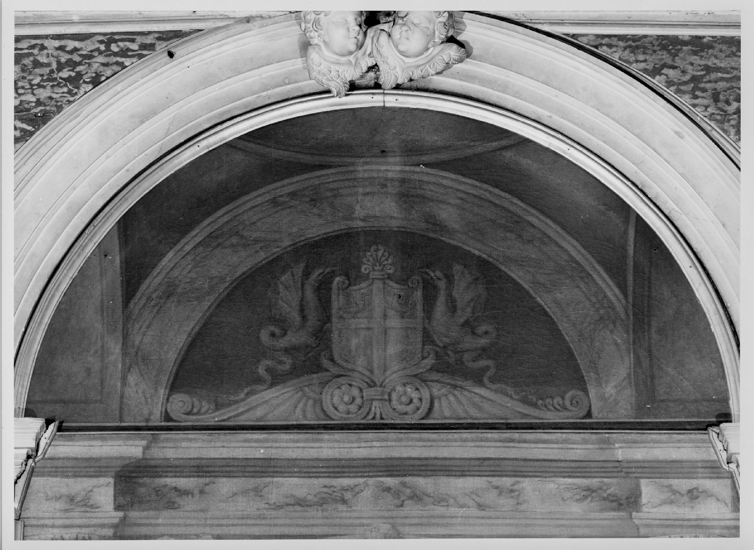 stemma comunale di Belluno (dipinto) - ambito veneto (sec. XIX)