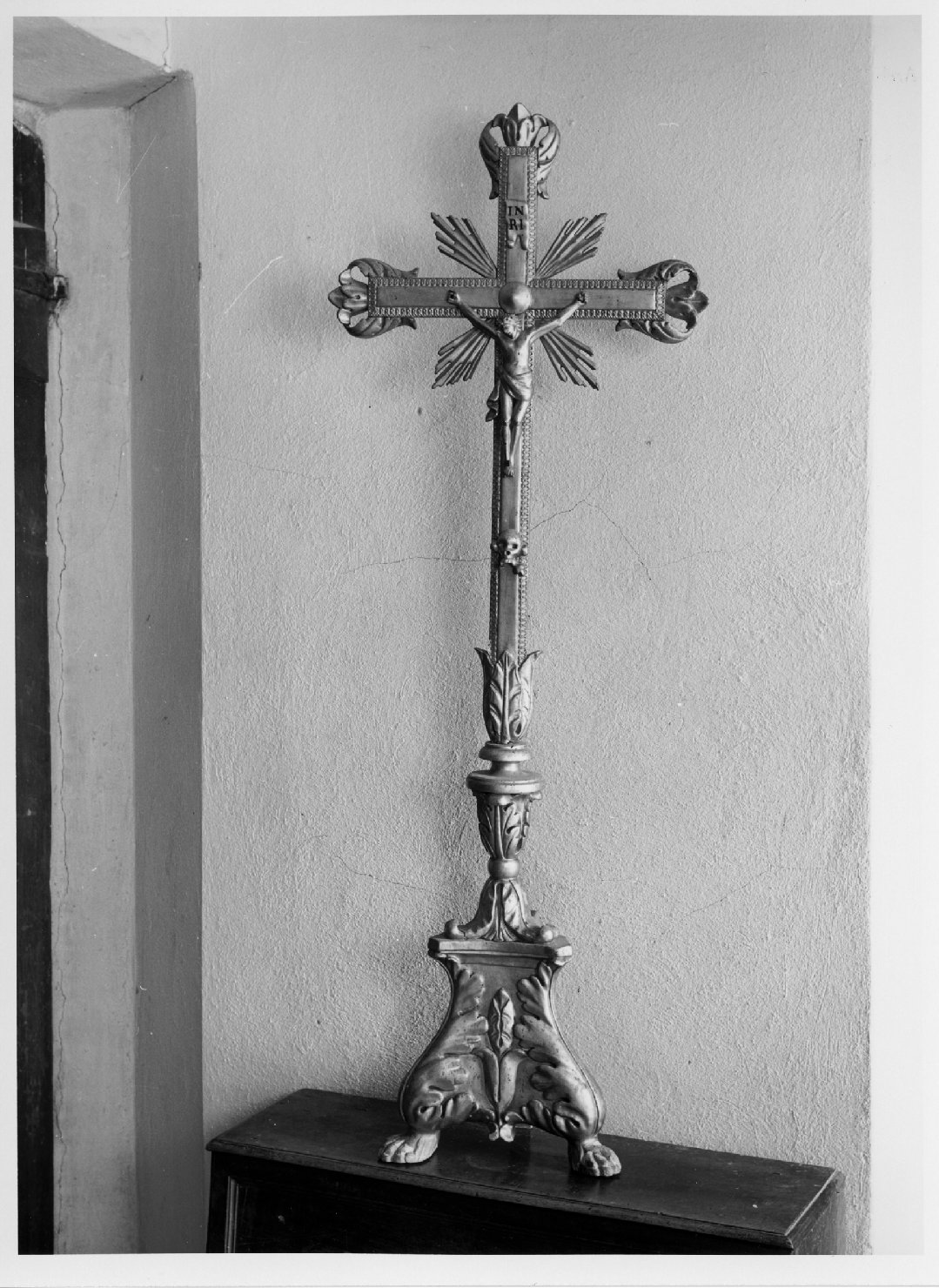 croce d'altare - ambito veneto (seconda metà sec. XIX)