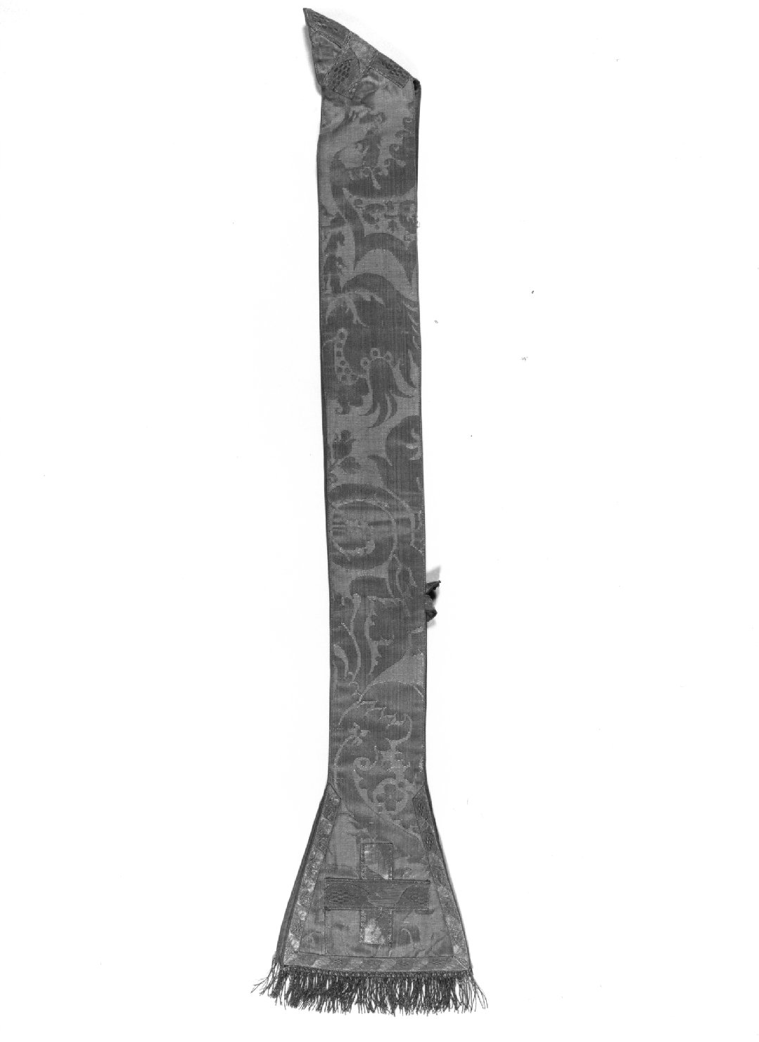 stola, elemento d'insieme - manifattura veneta (sec. XIX)