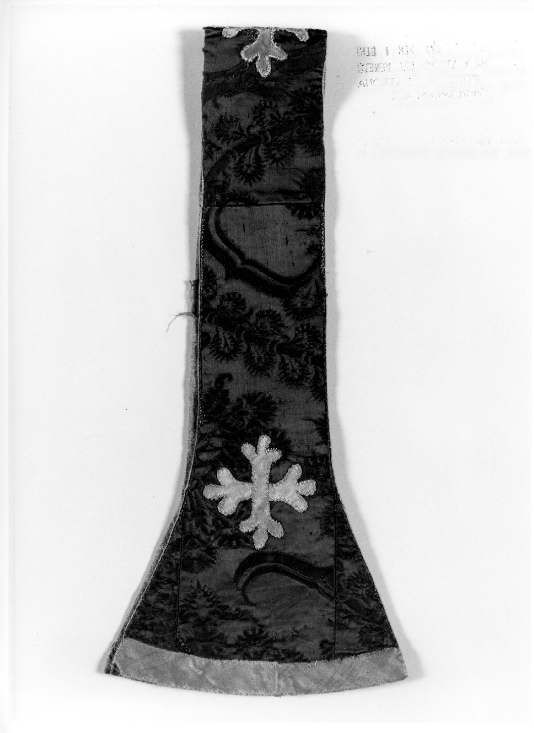 manipolo, elemento d'insieme - manifattura veneta (fine/inizio secc. XV/ XVI)