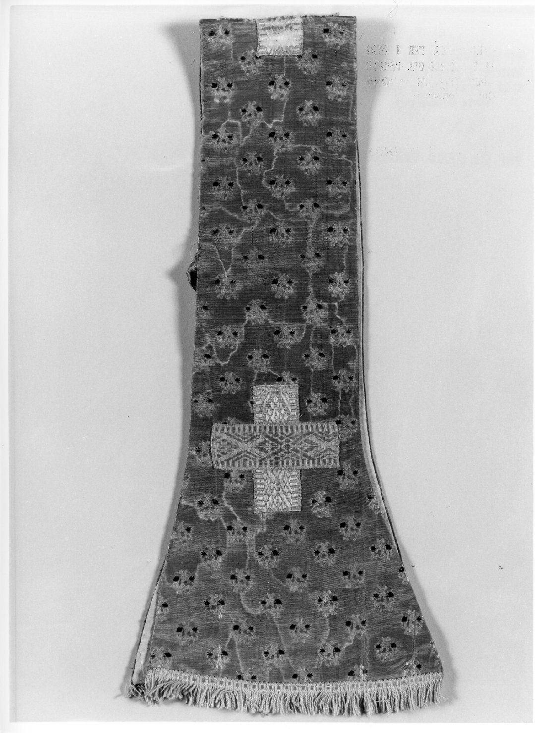 manipolo, elemento d'insieme - manifattura veneta (prima metà sec. XIX)