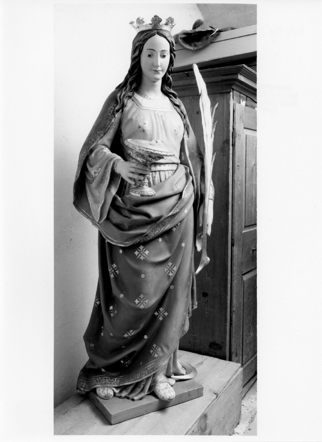 Santa Lucia (statua) - ambito veneto (inizio sec. XX)