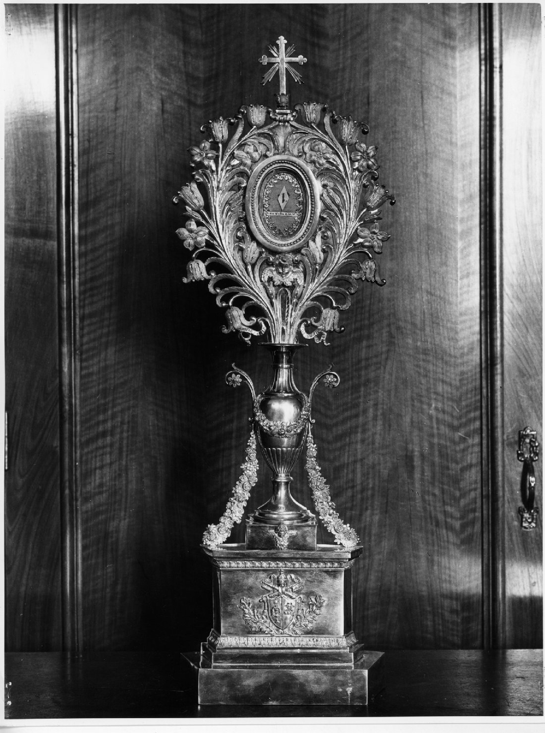 reliquiario - a ostensorio - ambito veneto (sec. XIX)