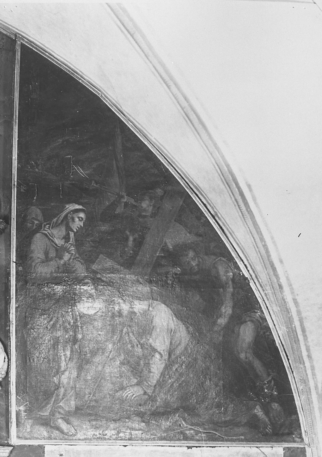 Cristo incontra la Madonna (dipinto) - ambito veneto (secc. XVII/ XVIII)