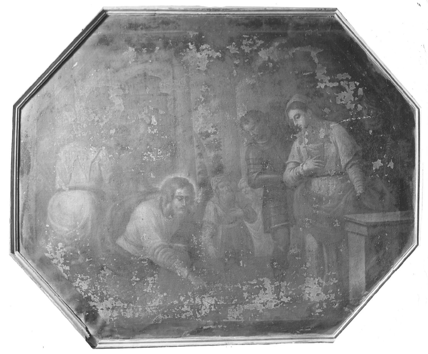 Cristo e l'adultera (dipinto) - ambito veneto (prima metà sec. XVIII)