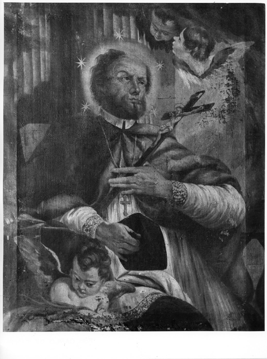 San Giovanni Nepomuceno (dipinto) di Gabrieli Antonio - ambito veneto (sec. XVIII)