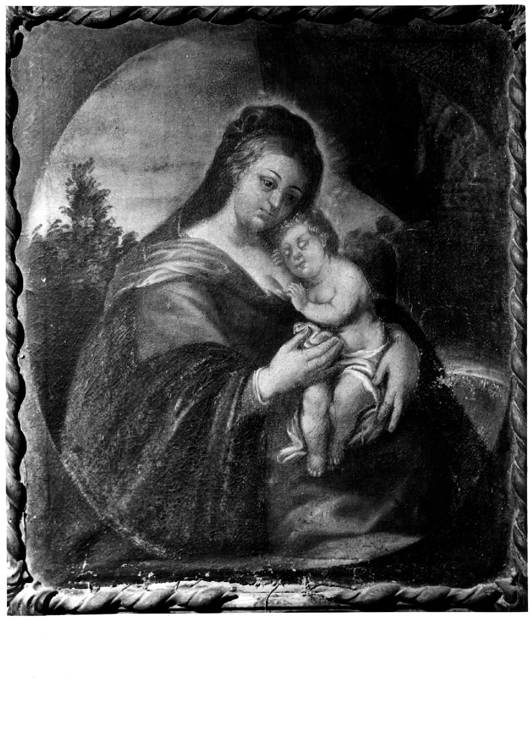 Madonna con Bambino (dipinto) - ambito veneto (prima metà sec. XVIII)