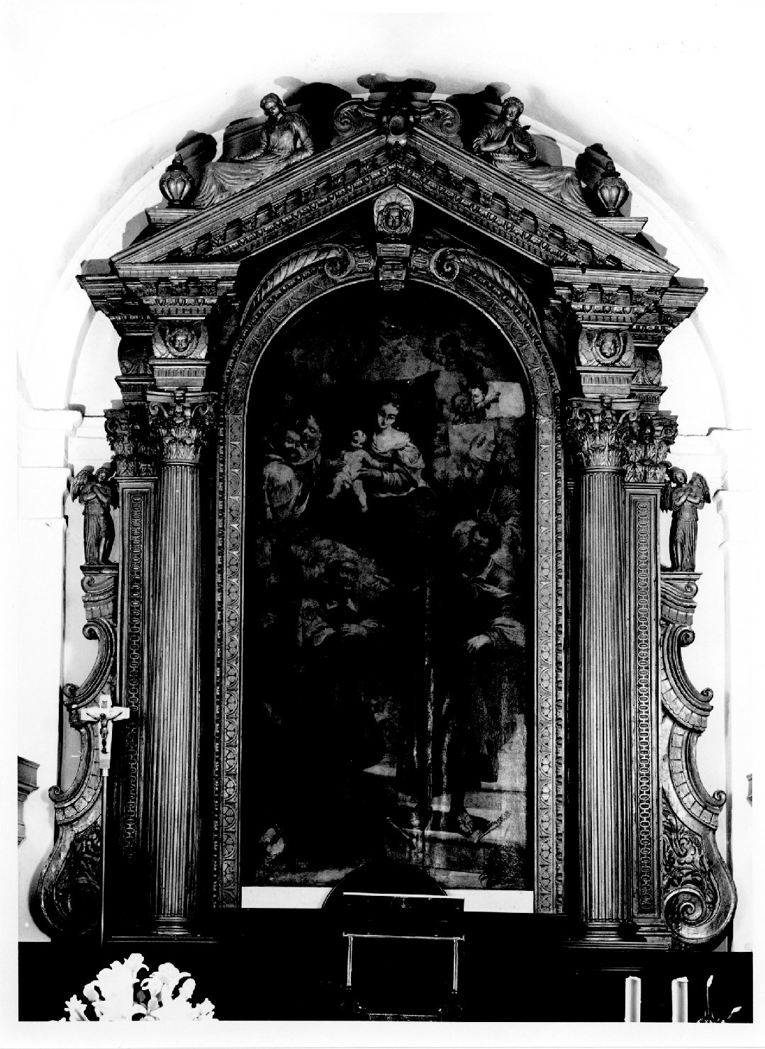 altare maggiore - ambito feltrino (sec. XVIII)