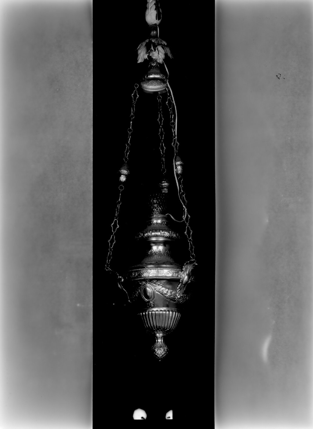 lampada pensile di Toffoli Angelo - ambito veneto (metà sec. XIX)