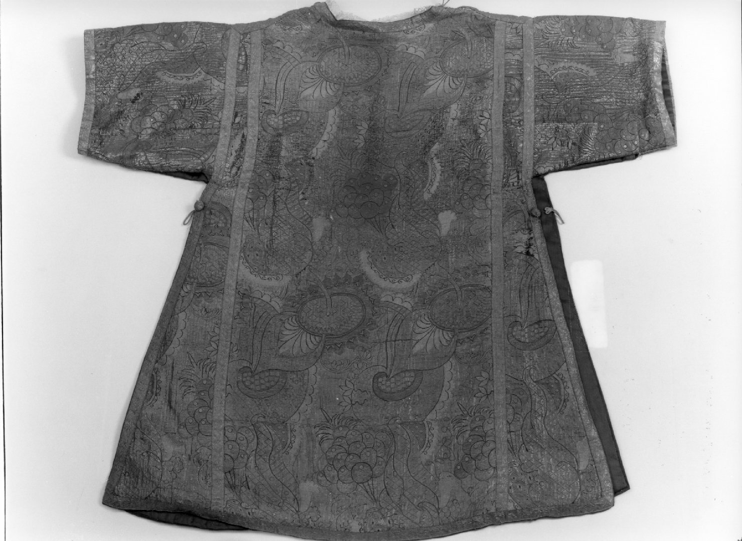 tunicella, elemento d'insieme - ambito veneto (primo quarto sec. XVIII)