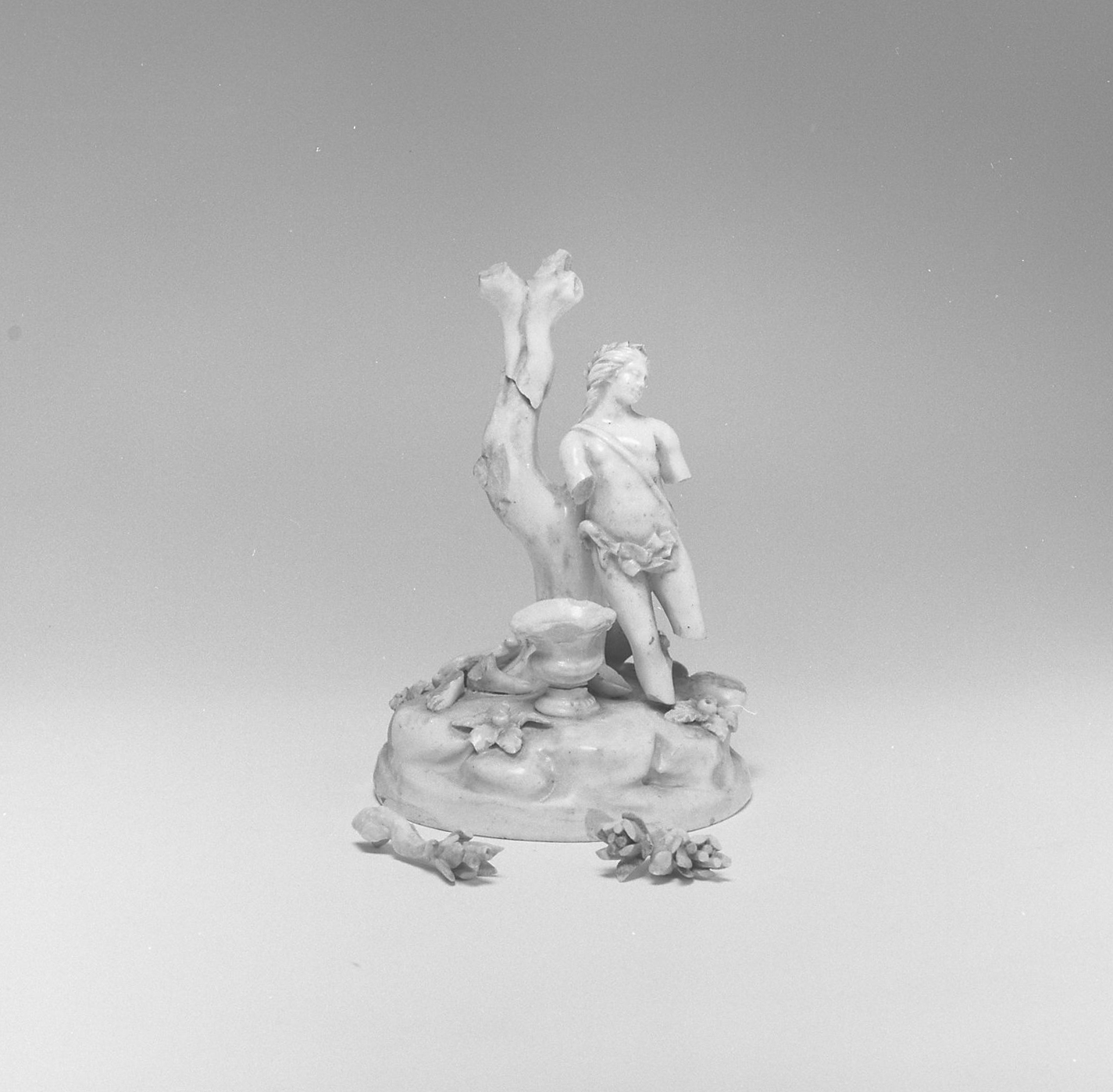 Apollo e guerriero (statuetta) - ambito veneto (sec. XIX)