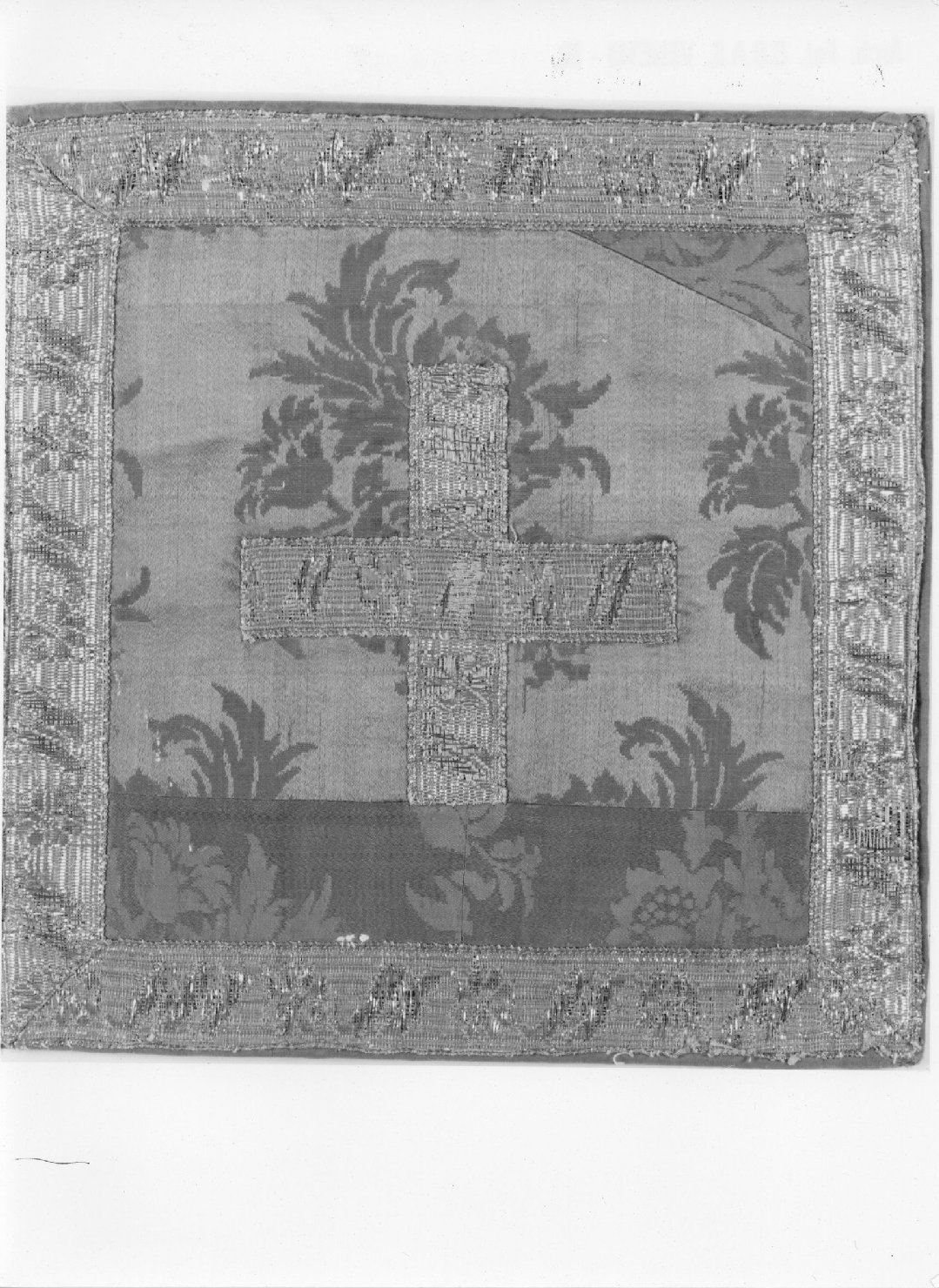 borsa del corporale - ambito veneto (prima metà sec. XVIII)