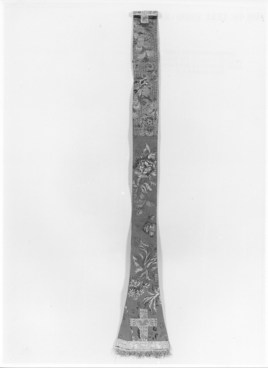 stola, elemento d'insieme - ambito veneto (sec. XVIII)