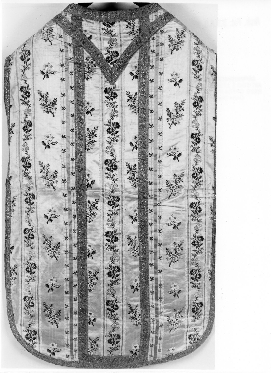 pianeta, elemento d'insieme - ambito veneziano (sec. XVIII)