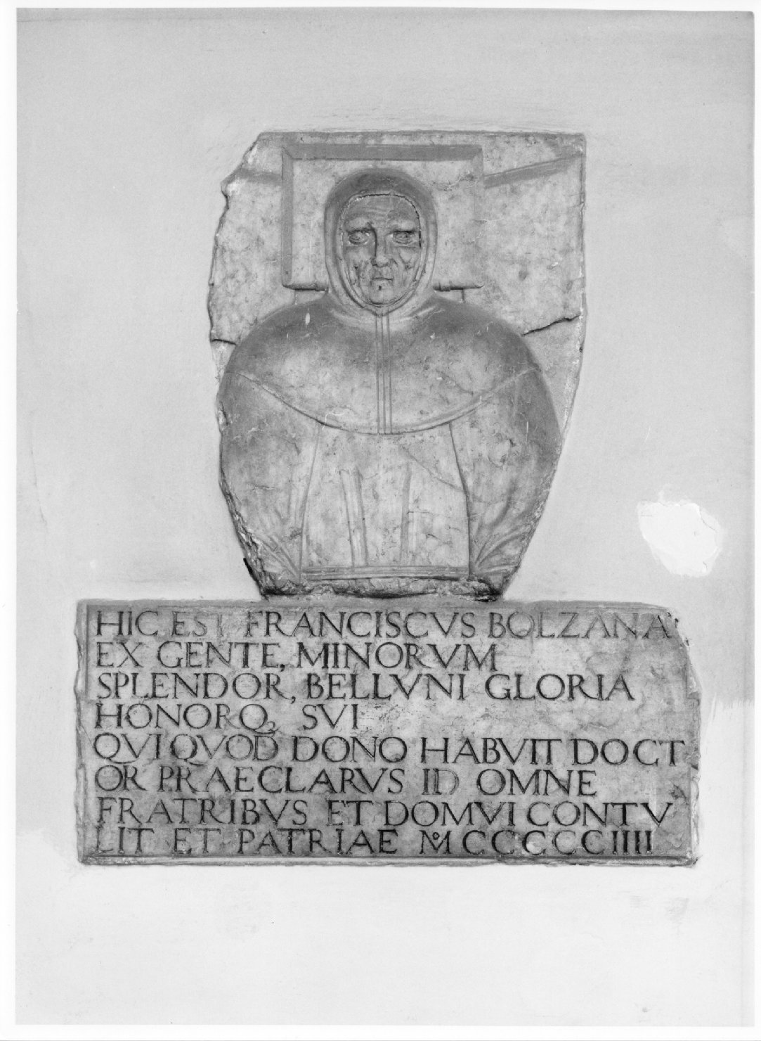 ritratto di Francesco Bolzanio (scultura) - ambito veneto (sec. XVI)
