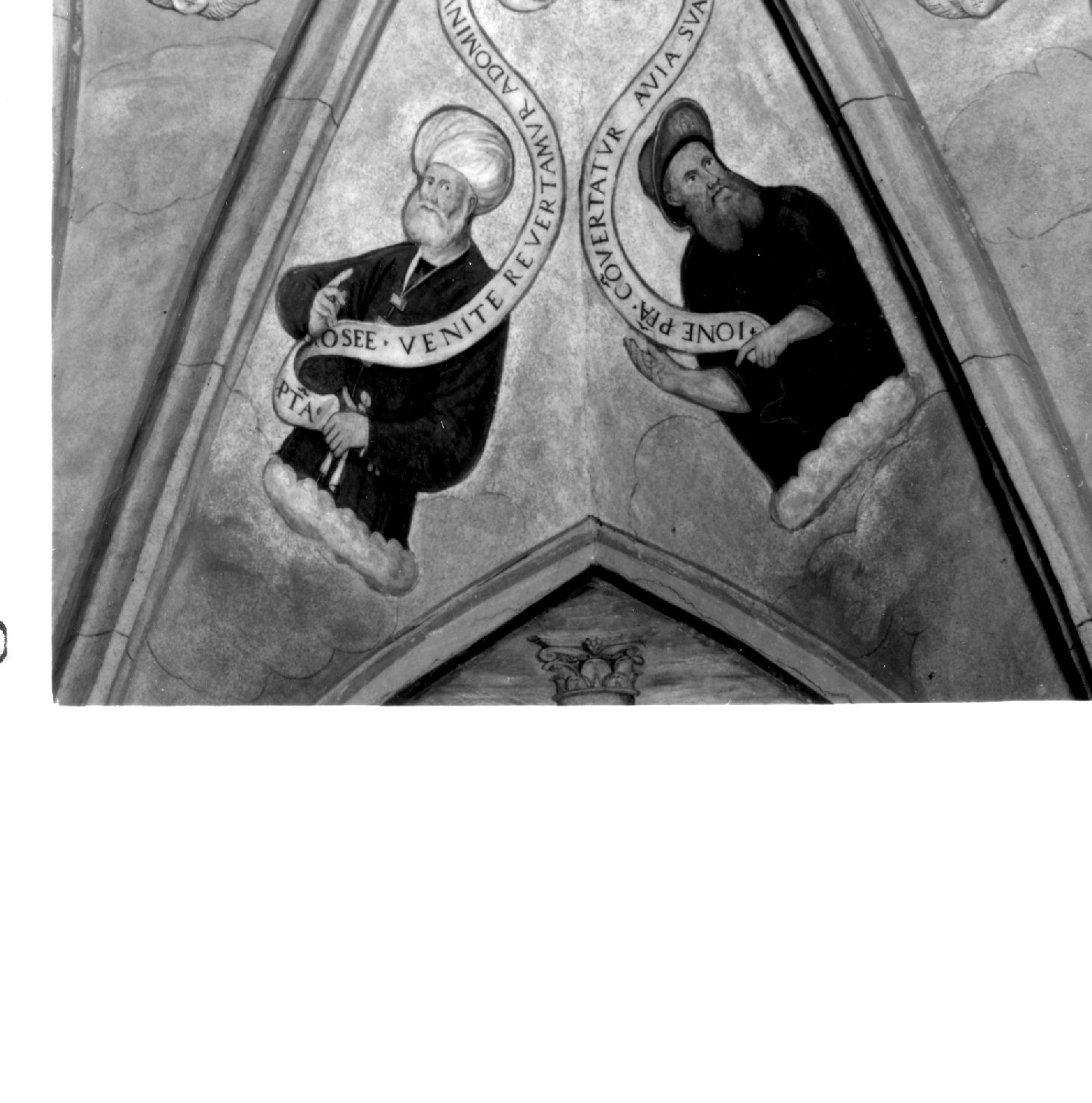 profeta Giona/ Profeta Isaia (dipinto) - ambito veneto (sec. XVI)