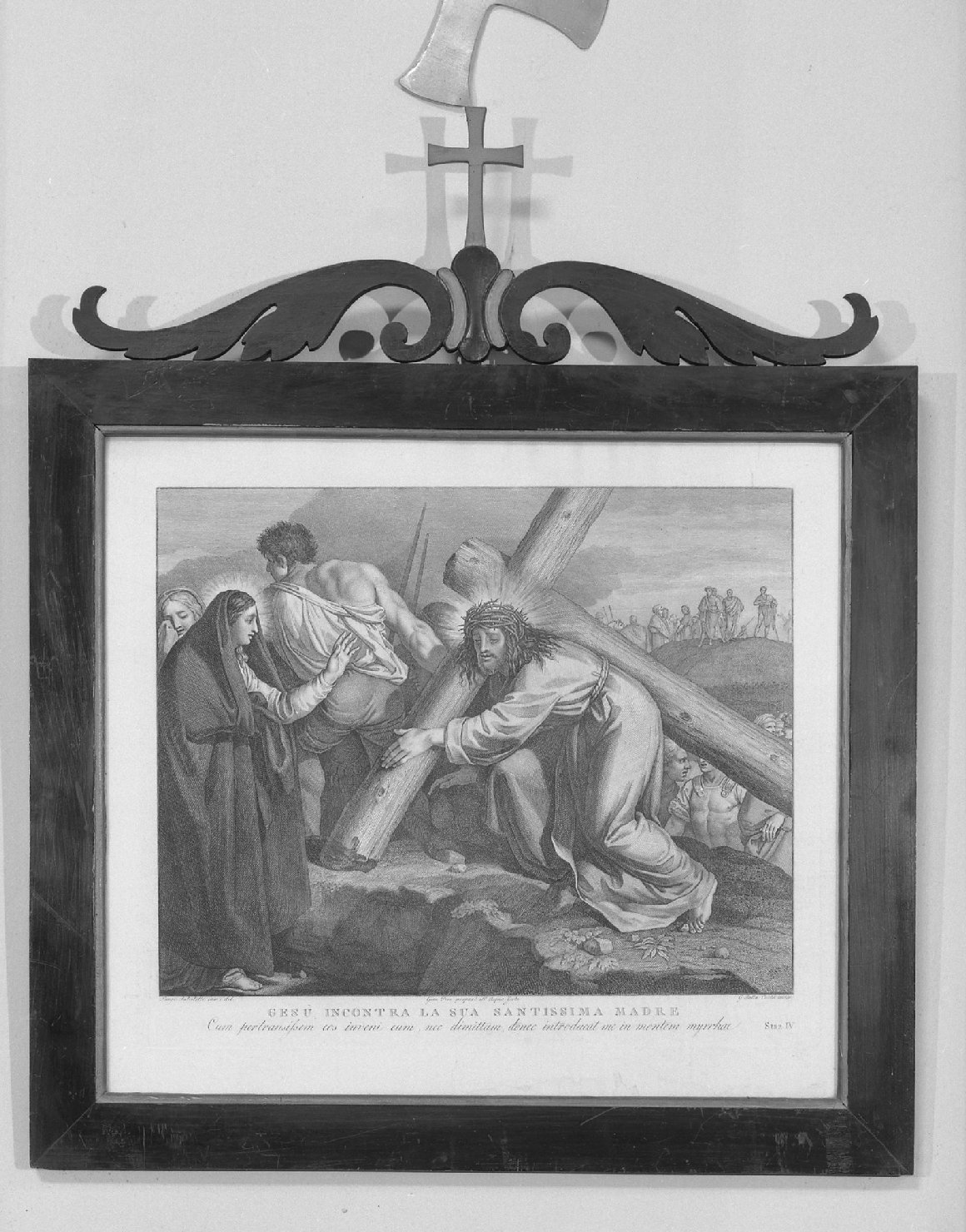 croce - ambito veneto (sec. XIX)