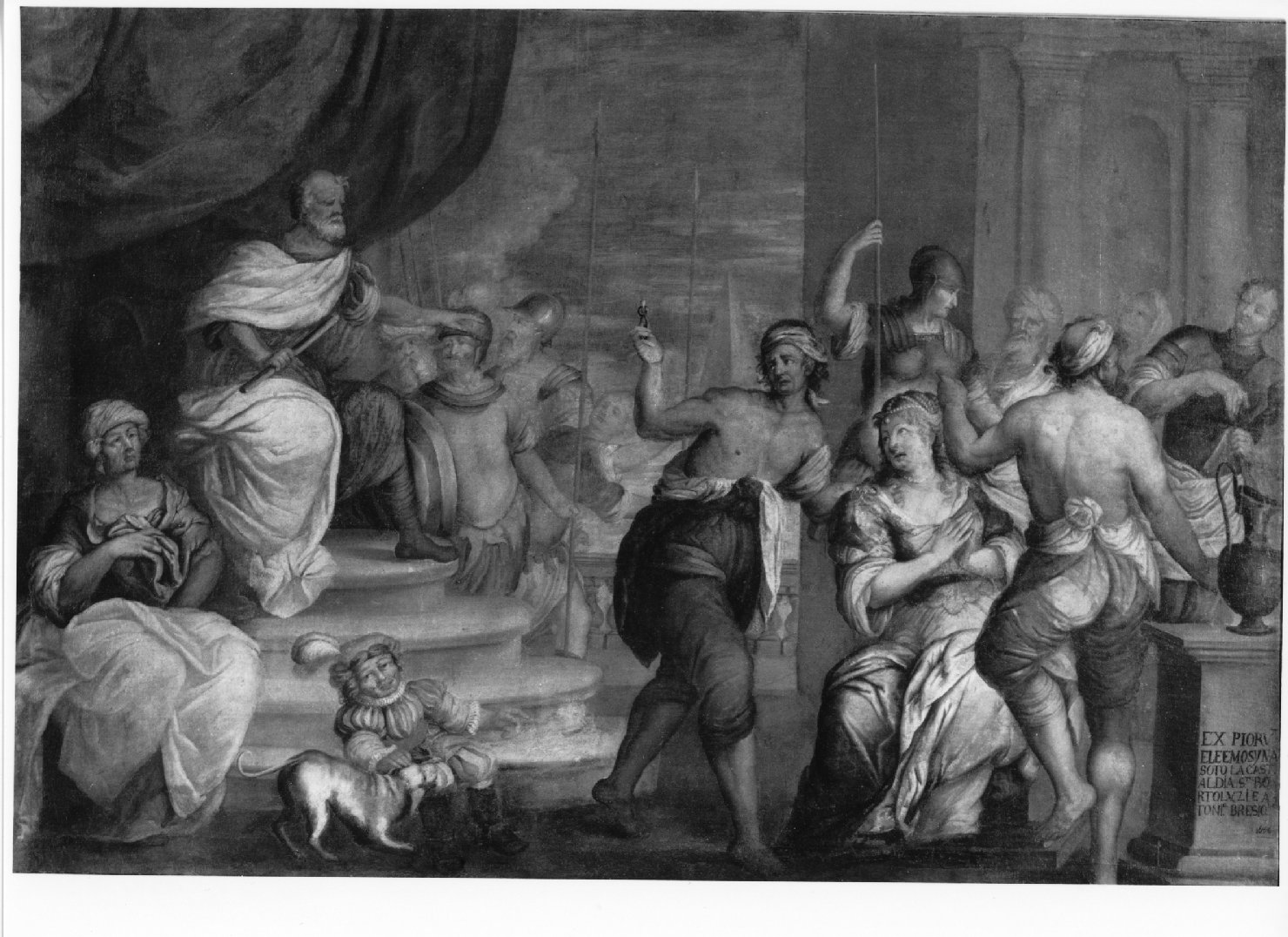 martirio di Sant' Apollonia (dipinto) - ambito veneto (sec. XVII)