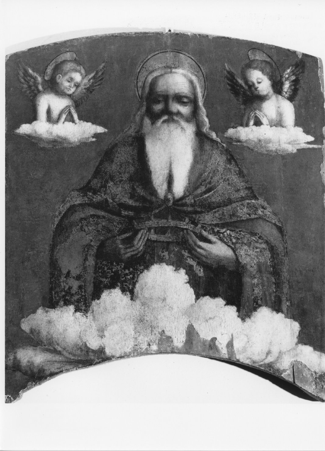 Dio Padre e la Madonna (dipinto) - ambito veneto (fine/inizio secc. XV/ XVI)