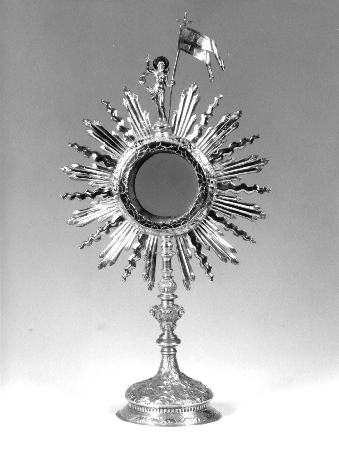 ostensorio - ambito veneziano (sec. XVIII)