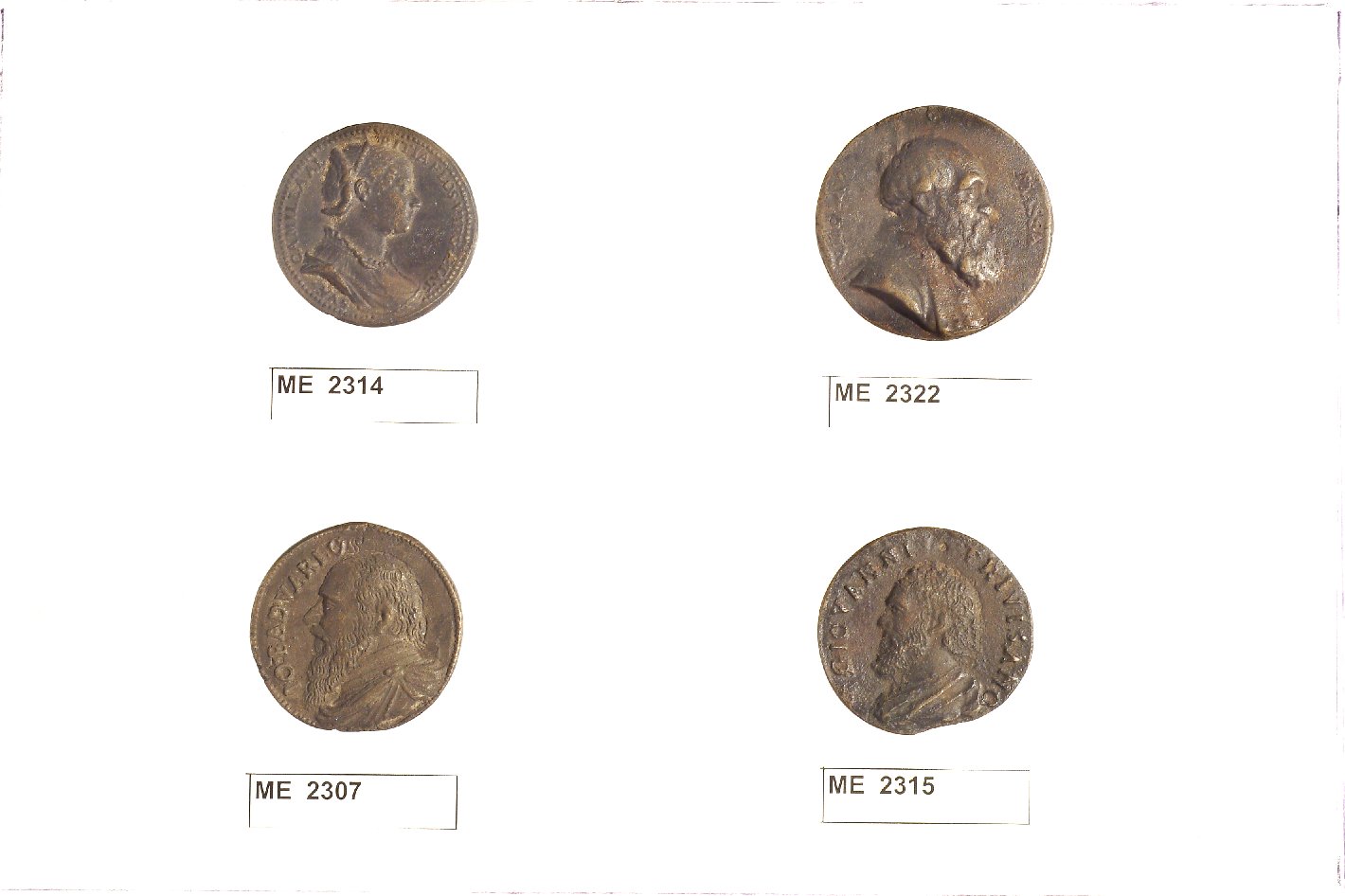 medaglia - ambito veneziano (seconda metà sec. XVI)